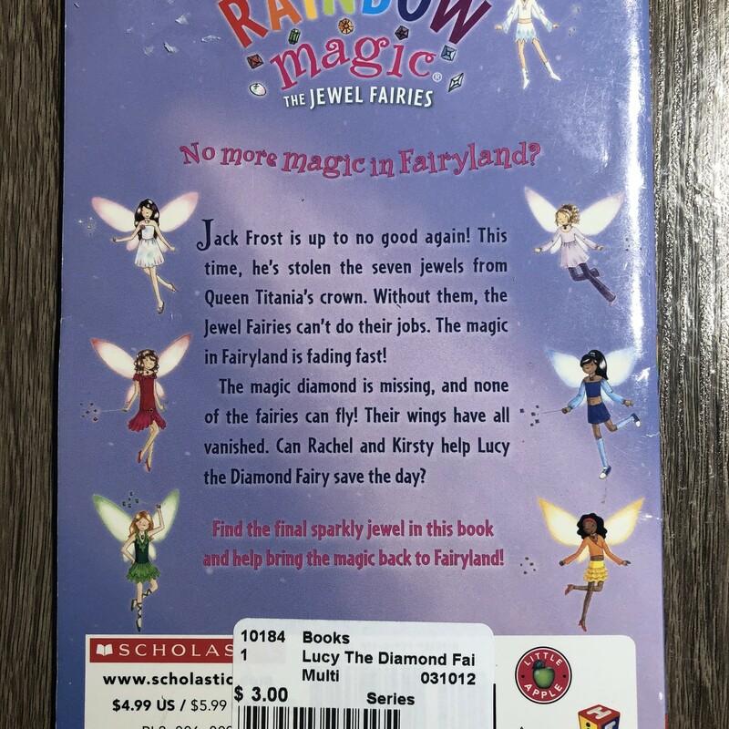 Lucy The Diamond Fairy, Multi, Size: Series
paperback