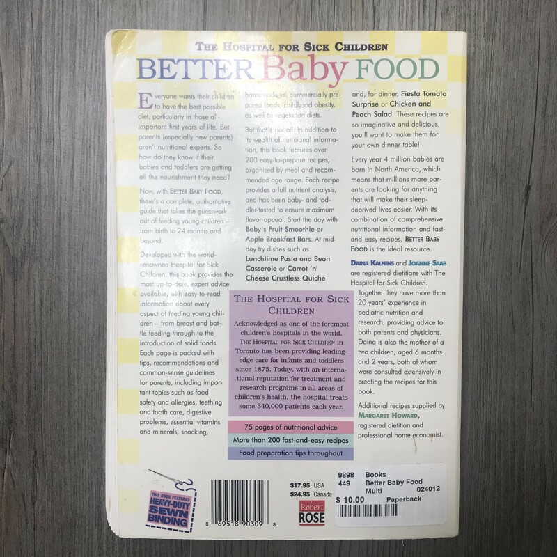 Better Baby Food, Multi, Size: Paperback