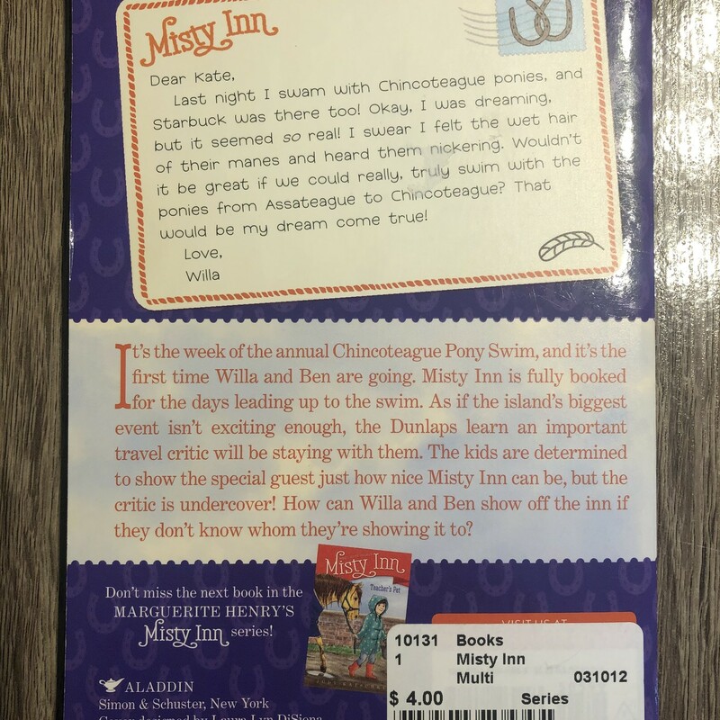 Misty Inn, Multi, Size: Series
pony swim
paperback