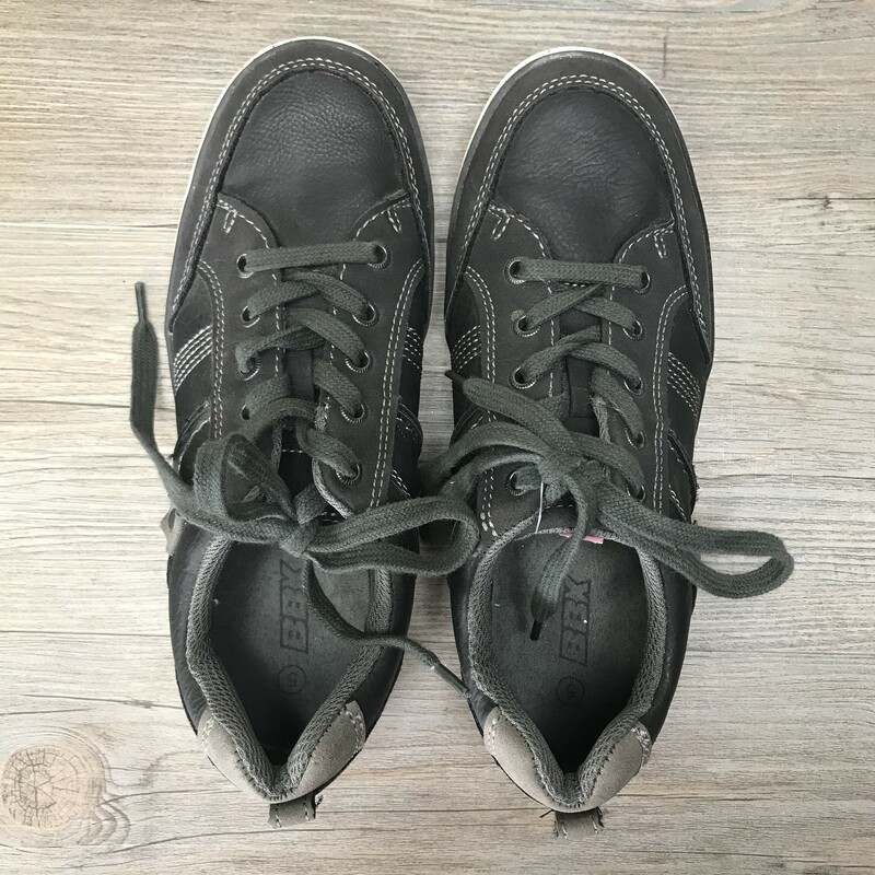 BBK Leather Shoes, Black, Size: 5<br />
US 5 MEN