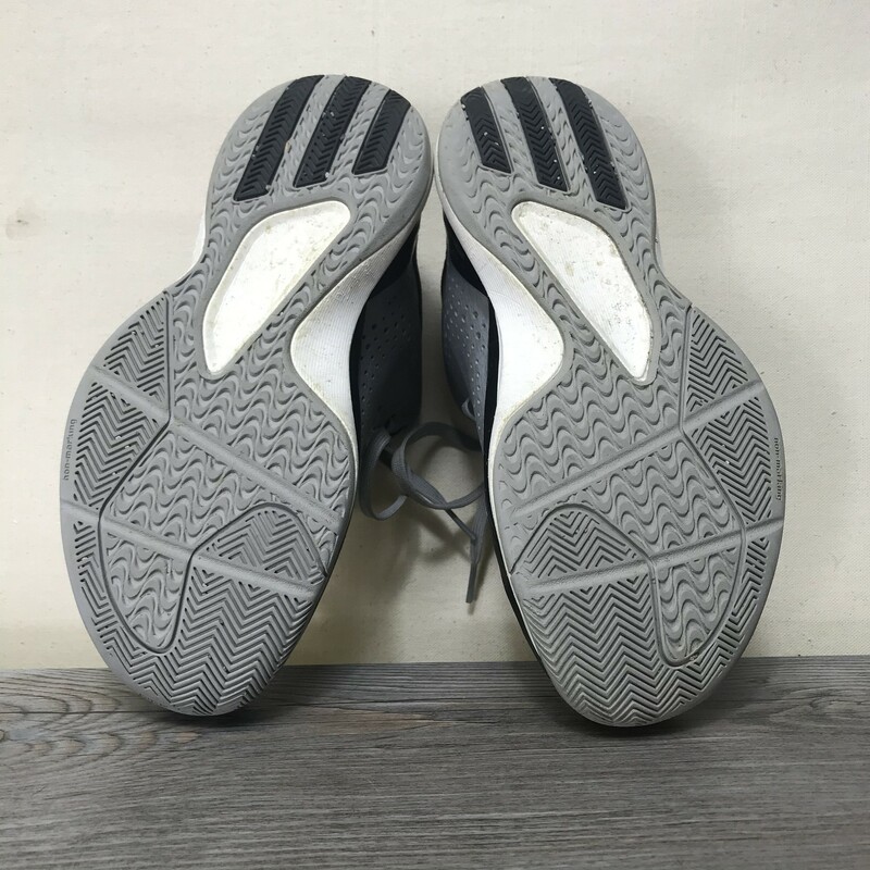 Adidas Ortholite Hightop, Grey, Size: 4Y
