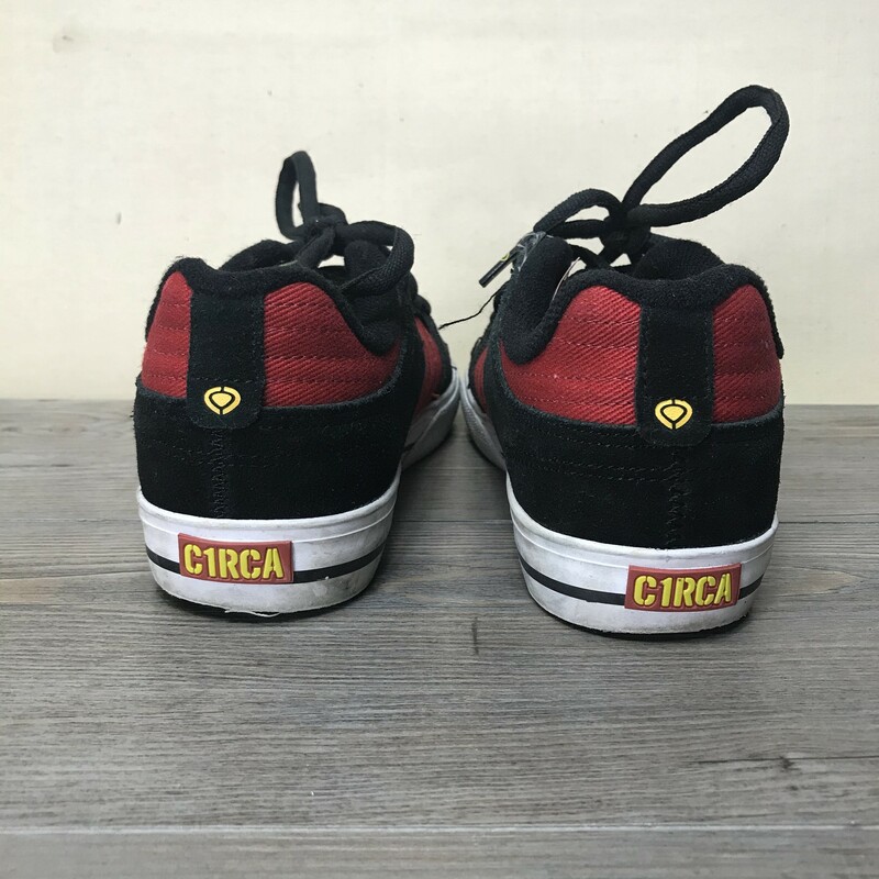 Circa Lace Up, Red/blk, Size: 5Y
SWEDE