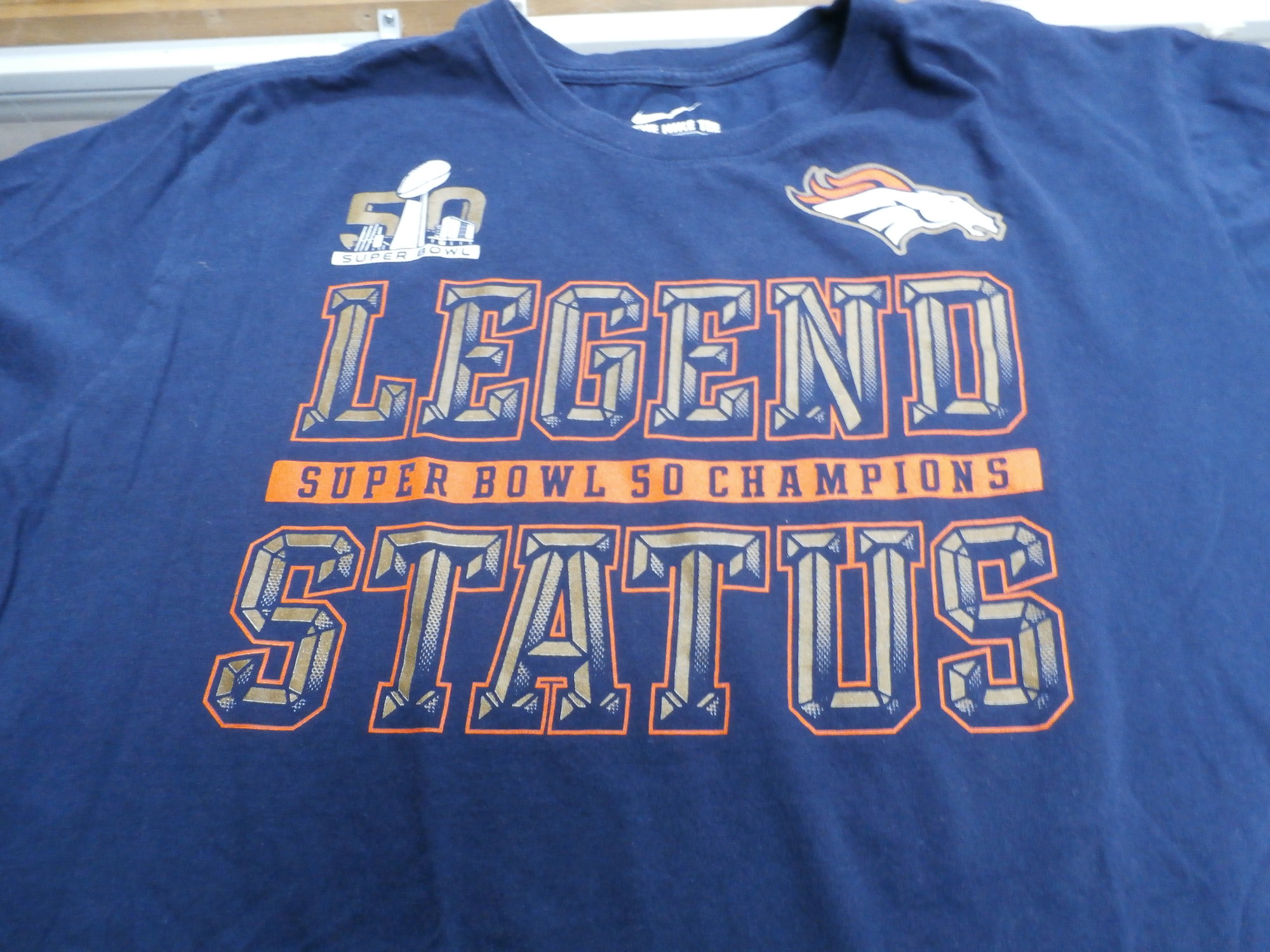 Denver Broncos Super Bowl sweater, Championship team