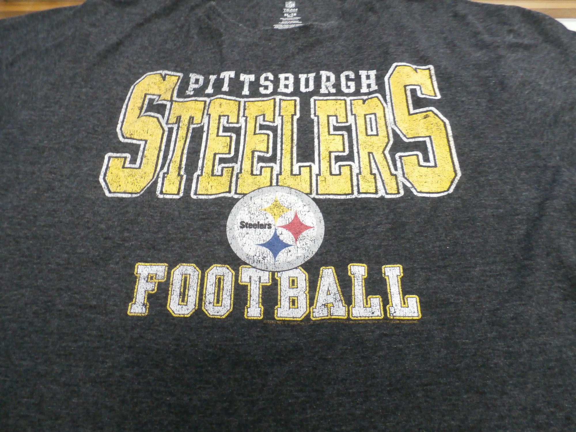 Pittsburgh Steelers Shirt  Recycled ActiveWear ~ FREE SHIPPING