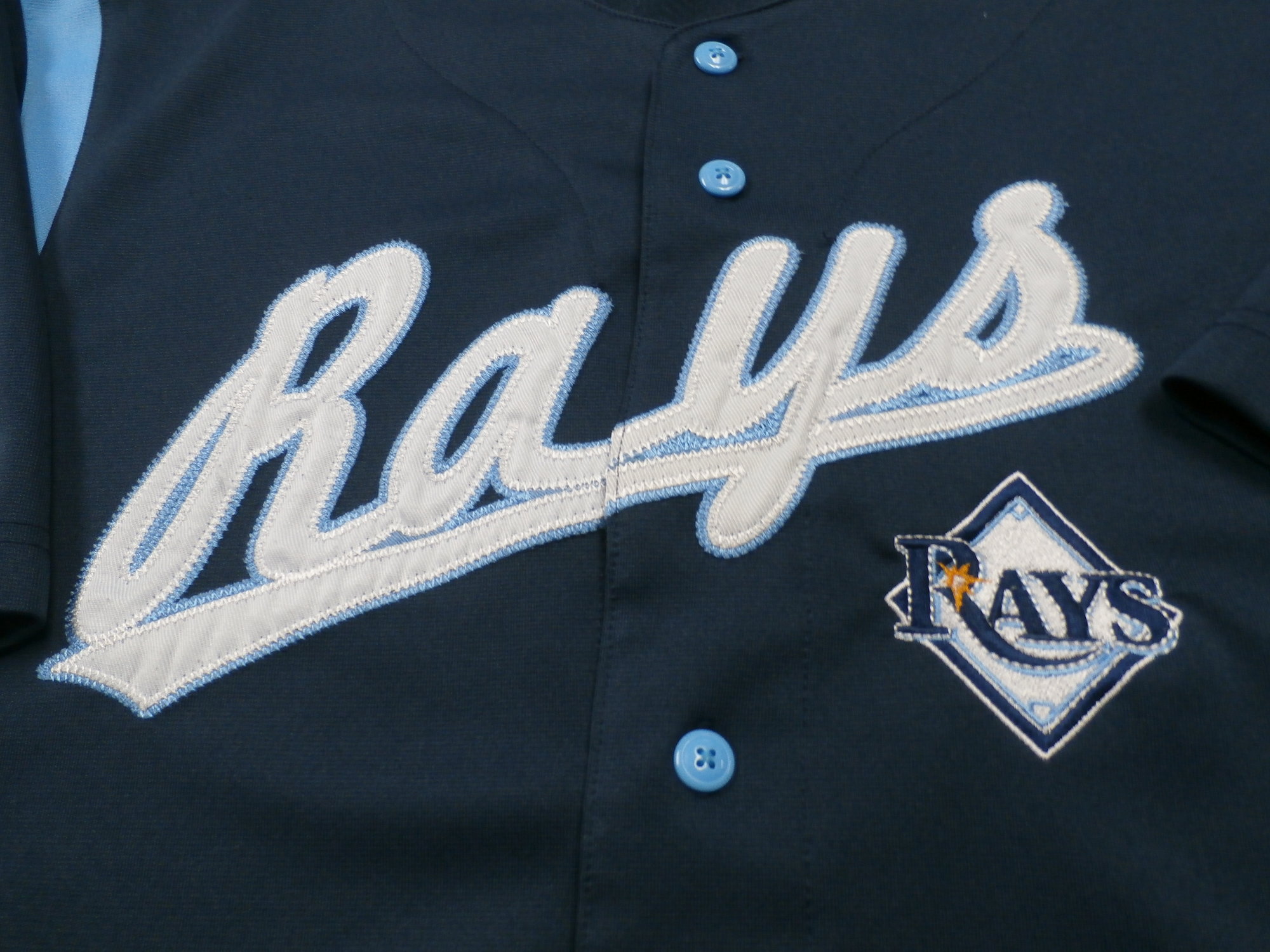Devil Rays Tampa Jersey  Recycled ActiveWear ~ FREE SHIPPING USA ONLY~