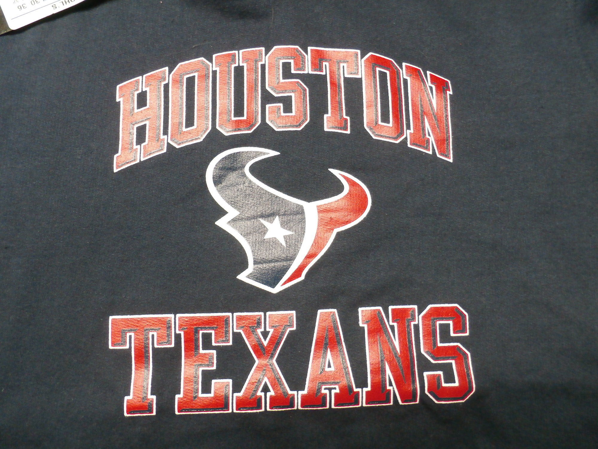 NFL Team Apparel Youth Houston Texans All Out Blitz Team Color Hoodie