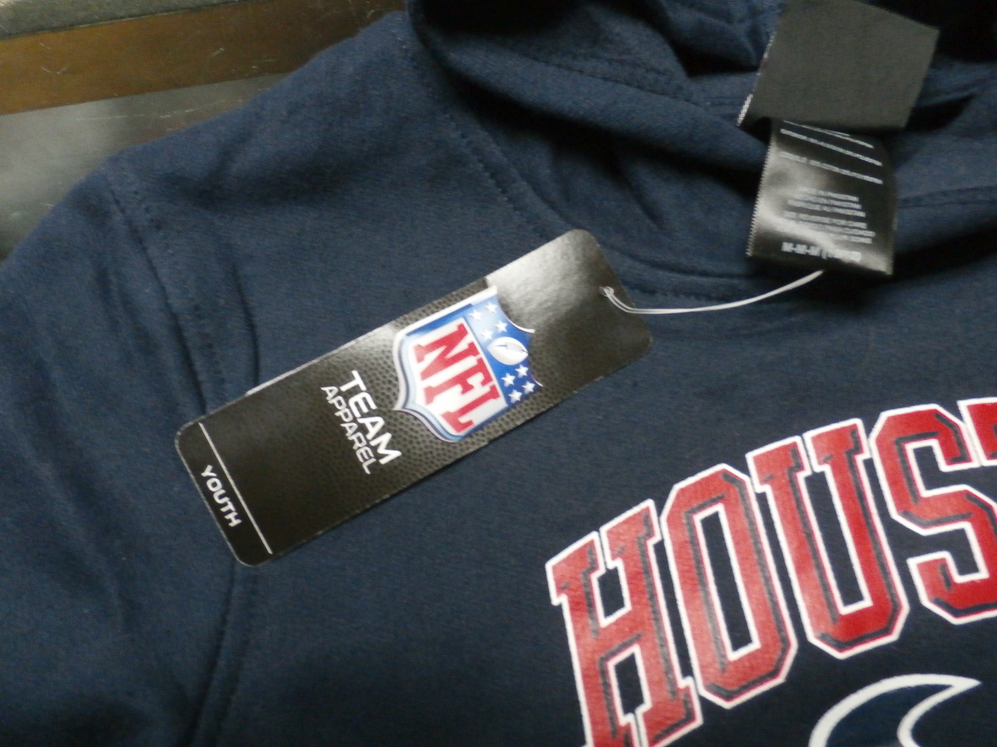 Houston Texans Hoodie  Recycled ActiveWear ~ FREE SHIPPING USA ONLY~