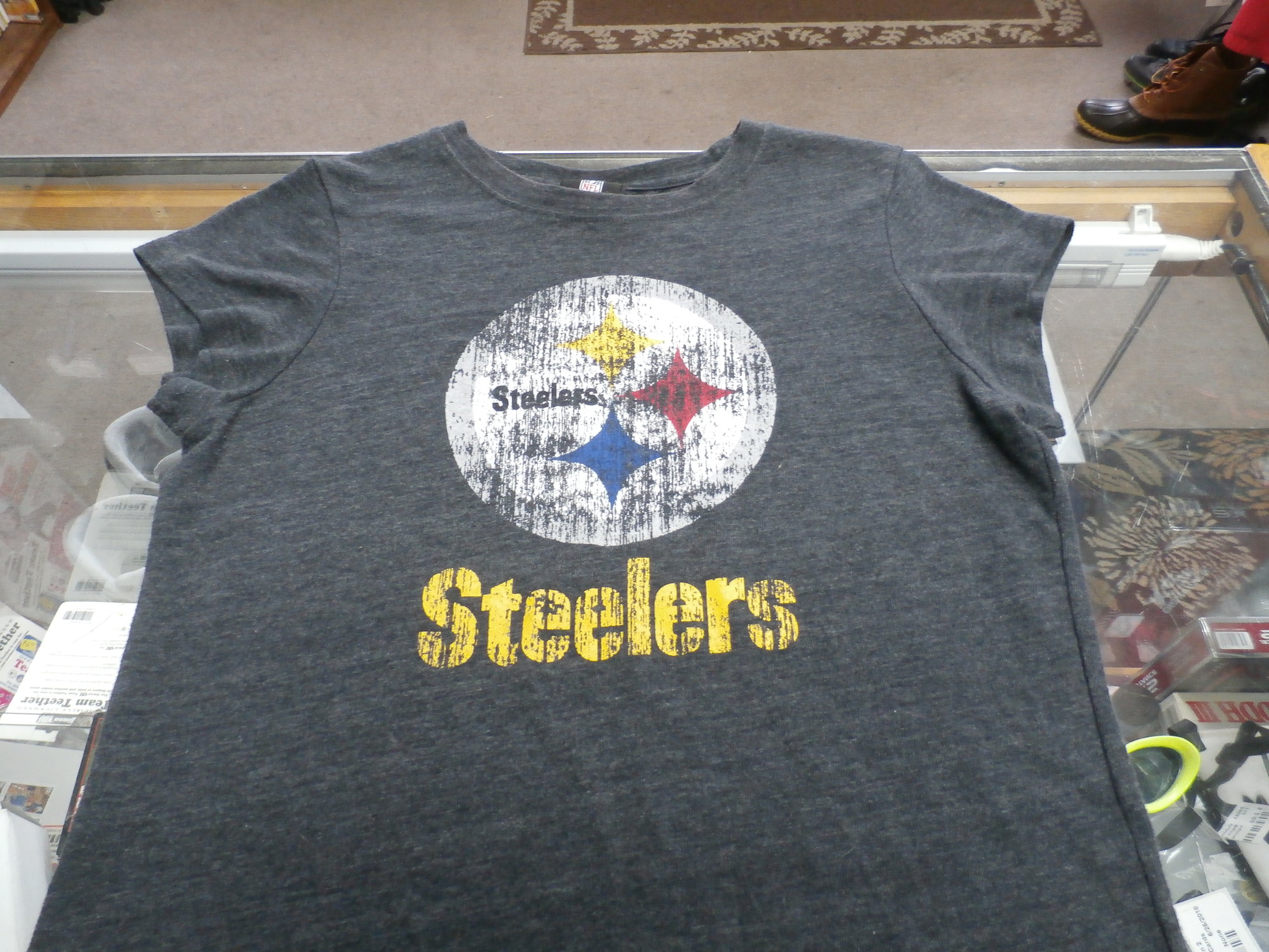 Pittsburgh Steelers Shirt  Recycled ActiveWear ~ FREE SHIPPING