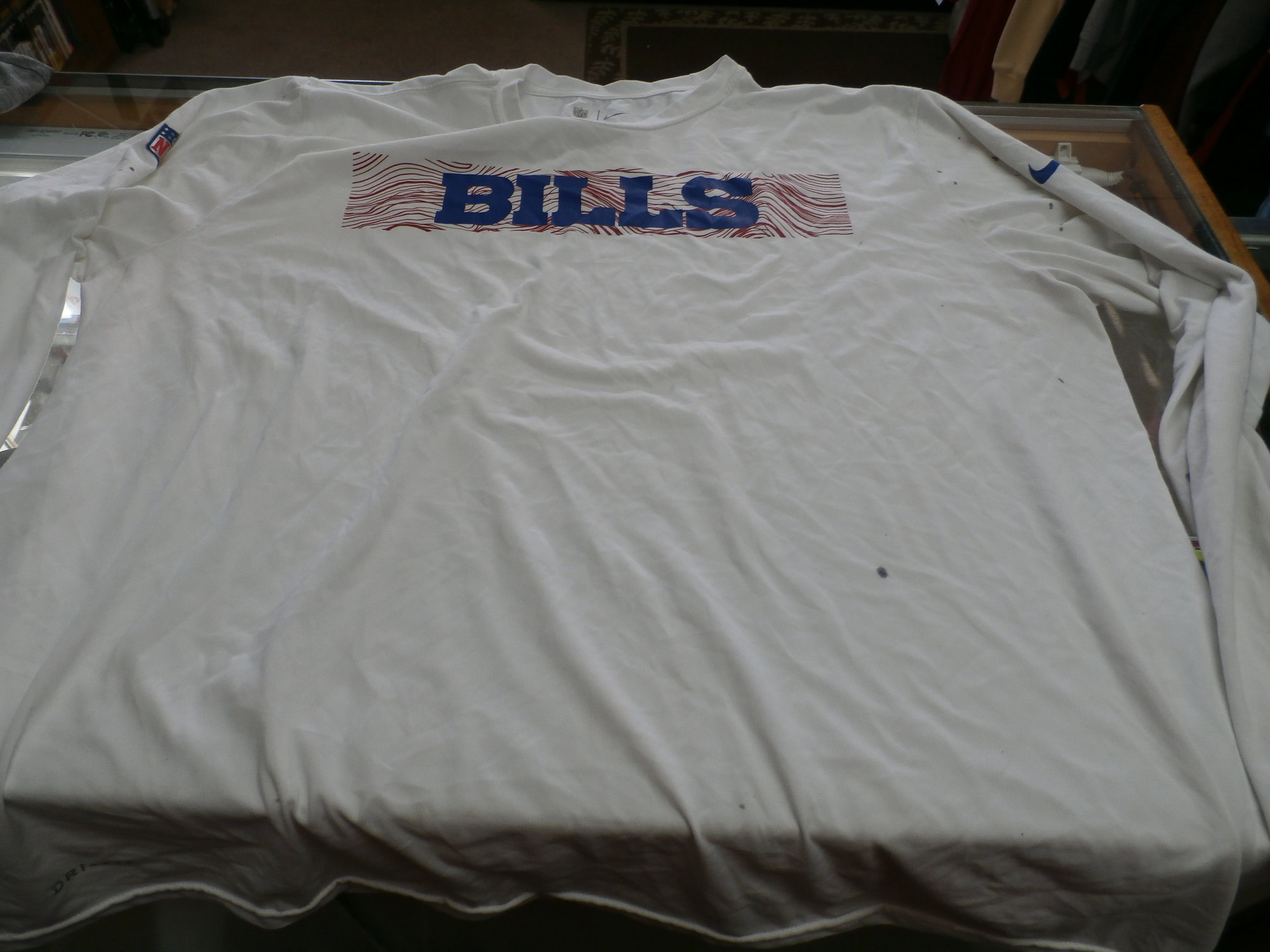 Buffalo Bills LS Shirt  Recycled ActiveWear ~ FREE SHIPPING USA ONLY~