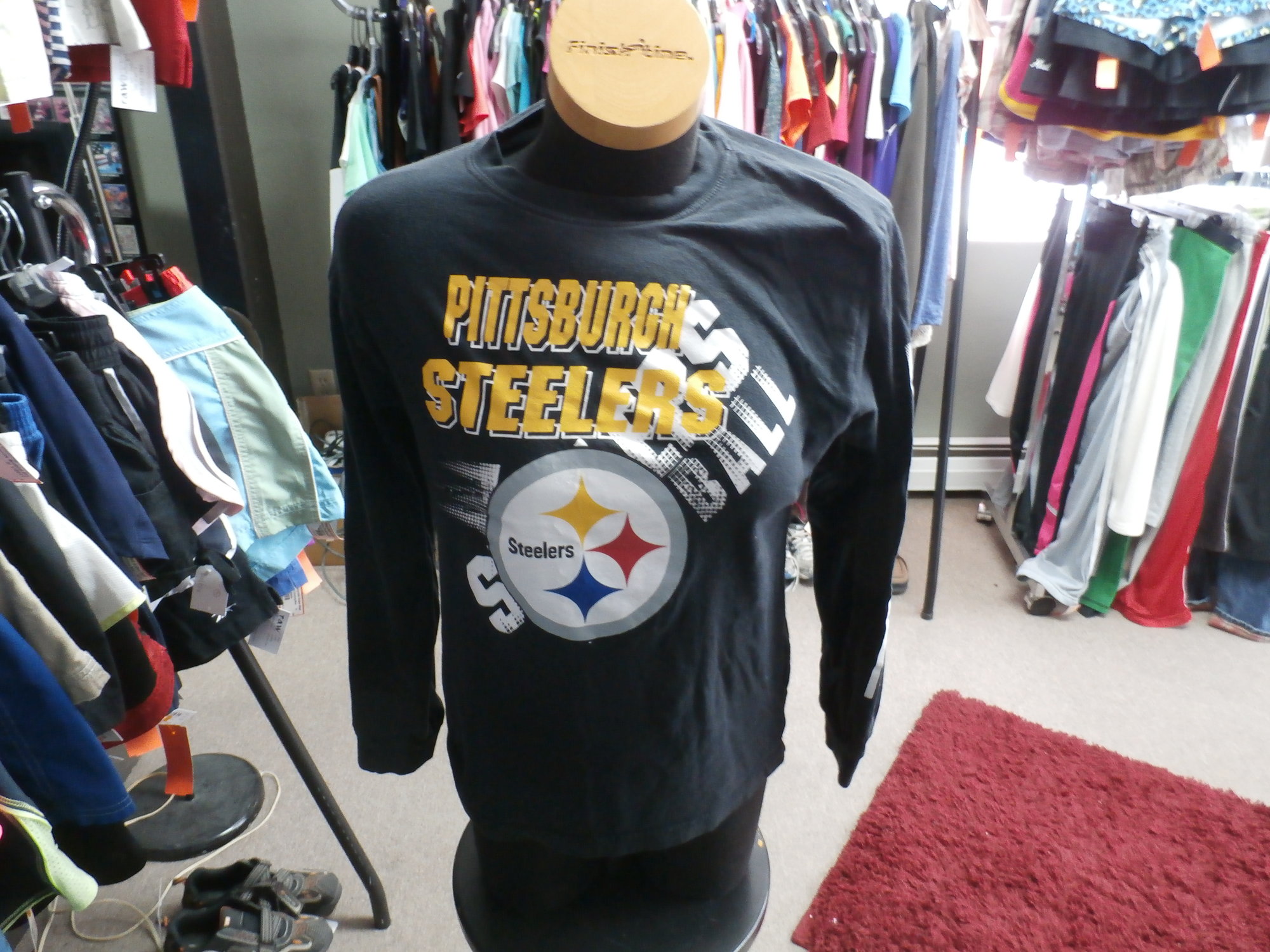 Pittsburgh Steelers Shirt  Recycled ActiveWear ~ FREE SHIPPING