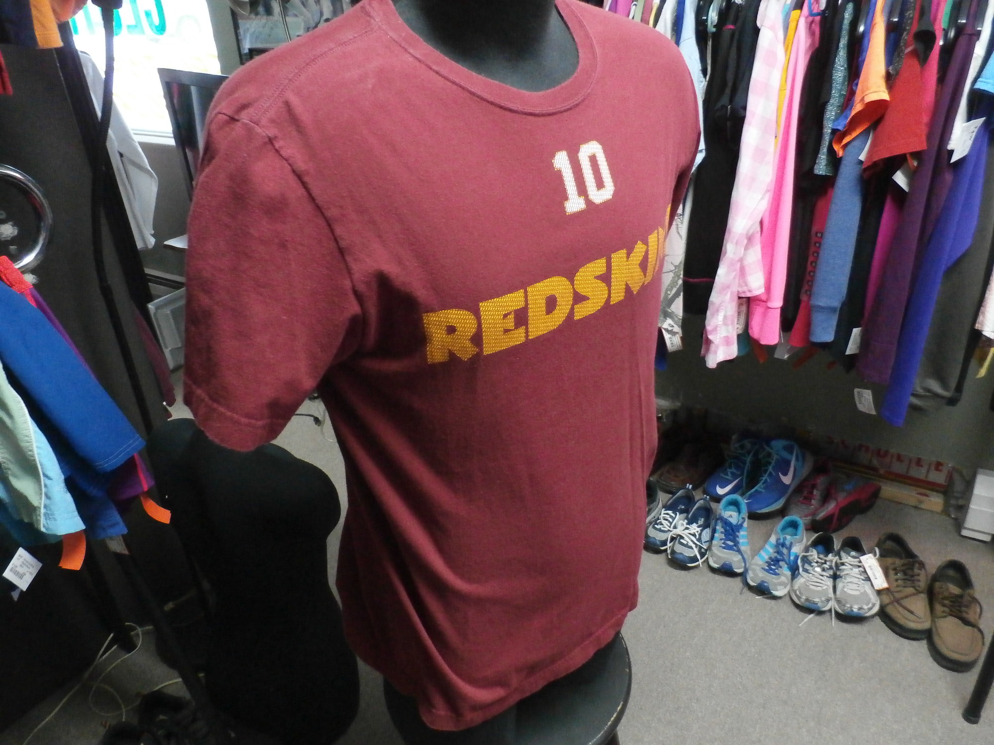 Redskins Griffin #10  Recycled ActiveWear ~ FREE SHIPPING USA ONLY~