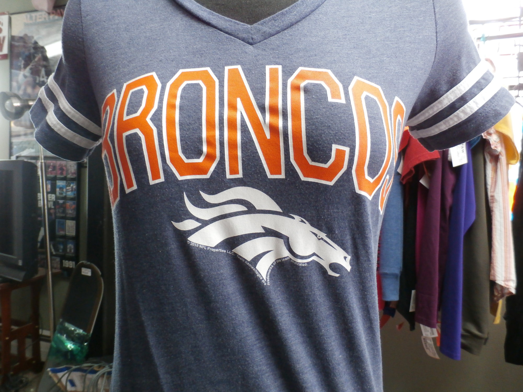 NFL, Tops, Nfl Team Apparel Womens Denver Broncos Tshirt