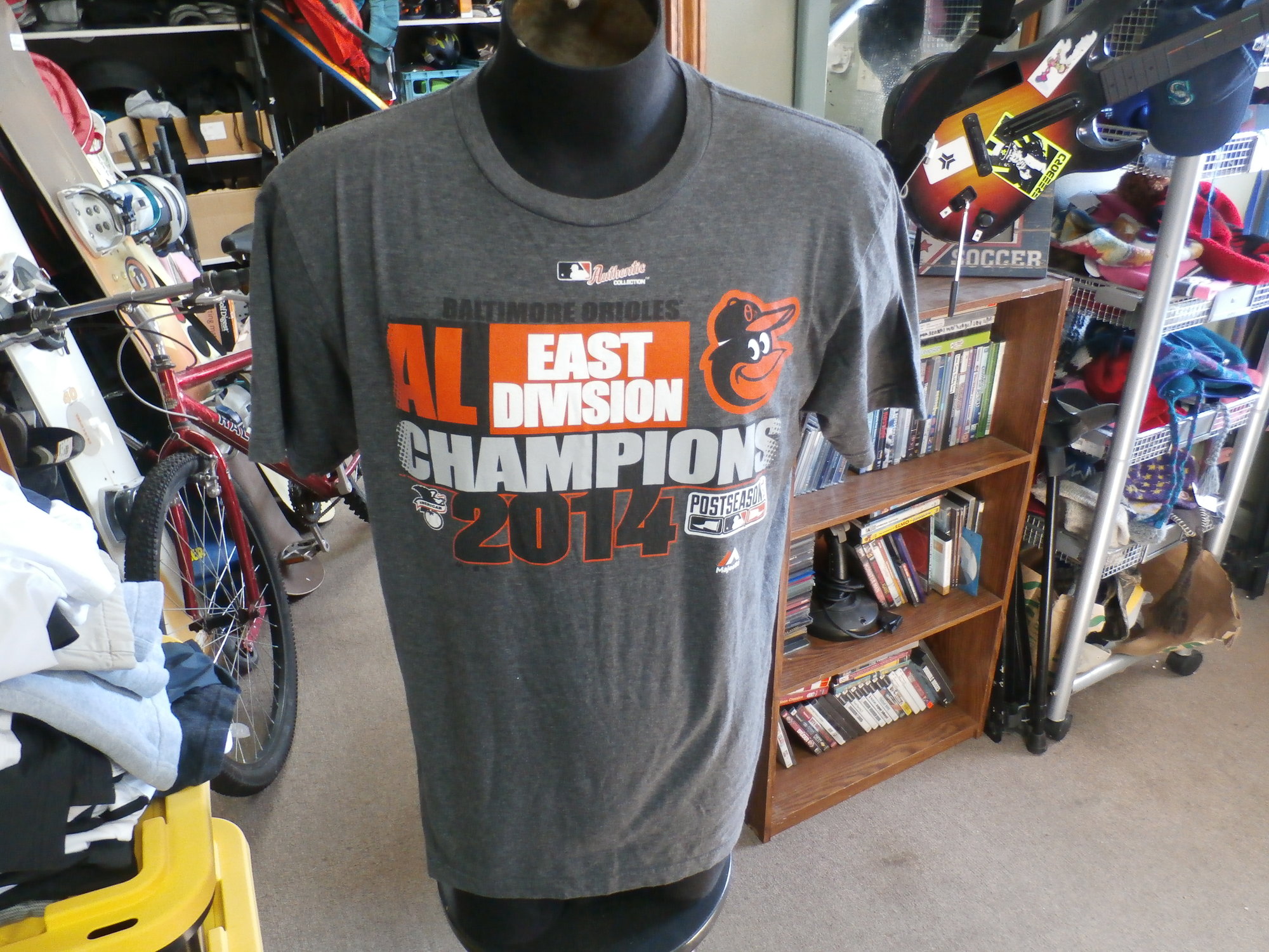 Baltimore Orioles Shirt  Recycled ActiveWear ~ FREE SHIPPING USA ONLY~