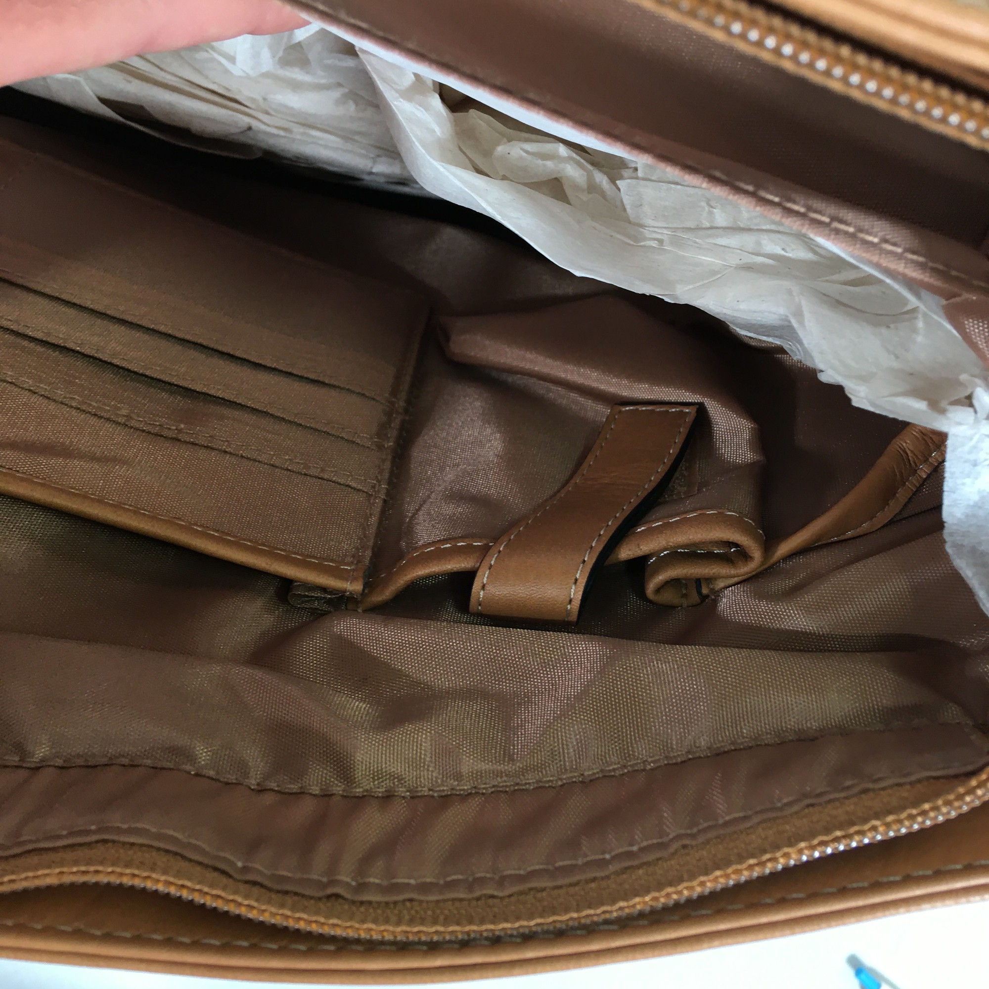 Franklin Covey, Bags, Franklin Covey Leather Convertible Shoulder Strap  Back Pack 2 Shoulder