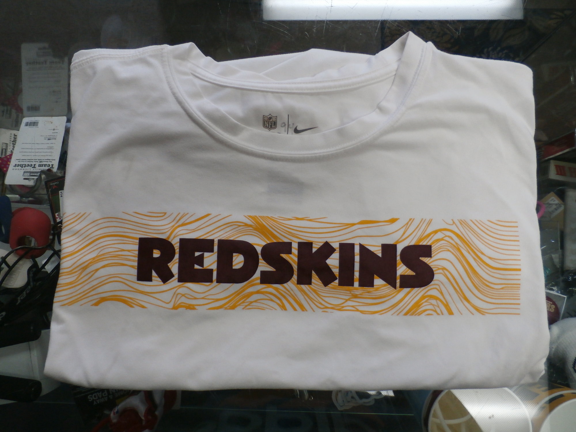 Redskins Sleevelees Shirt  Recycled ActiveWear ~ FREE SHIPPING