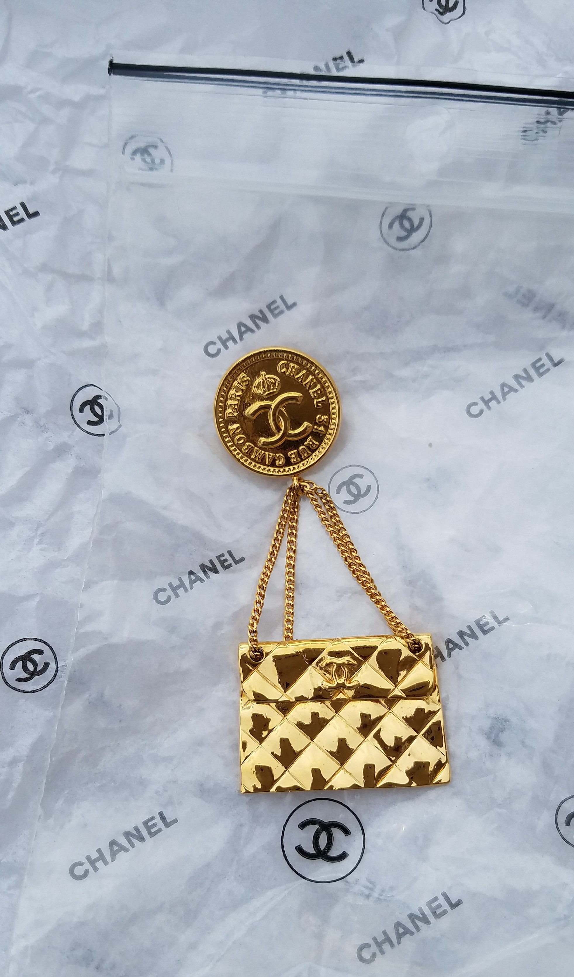 old vintage chanel bag authentic