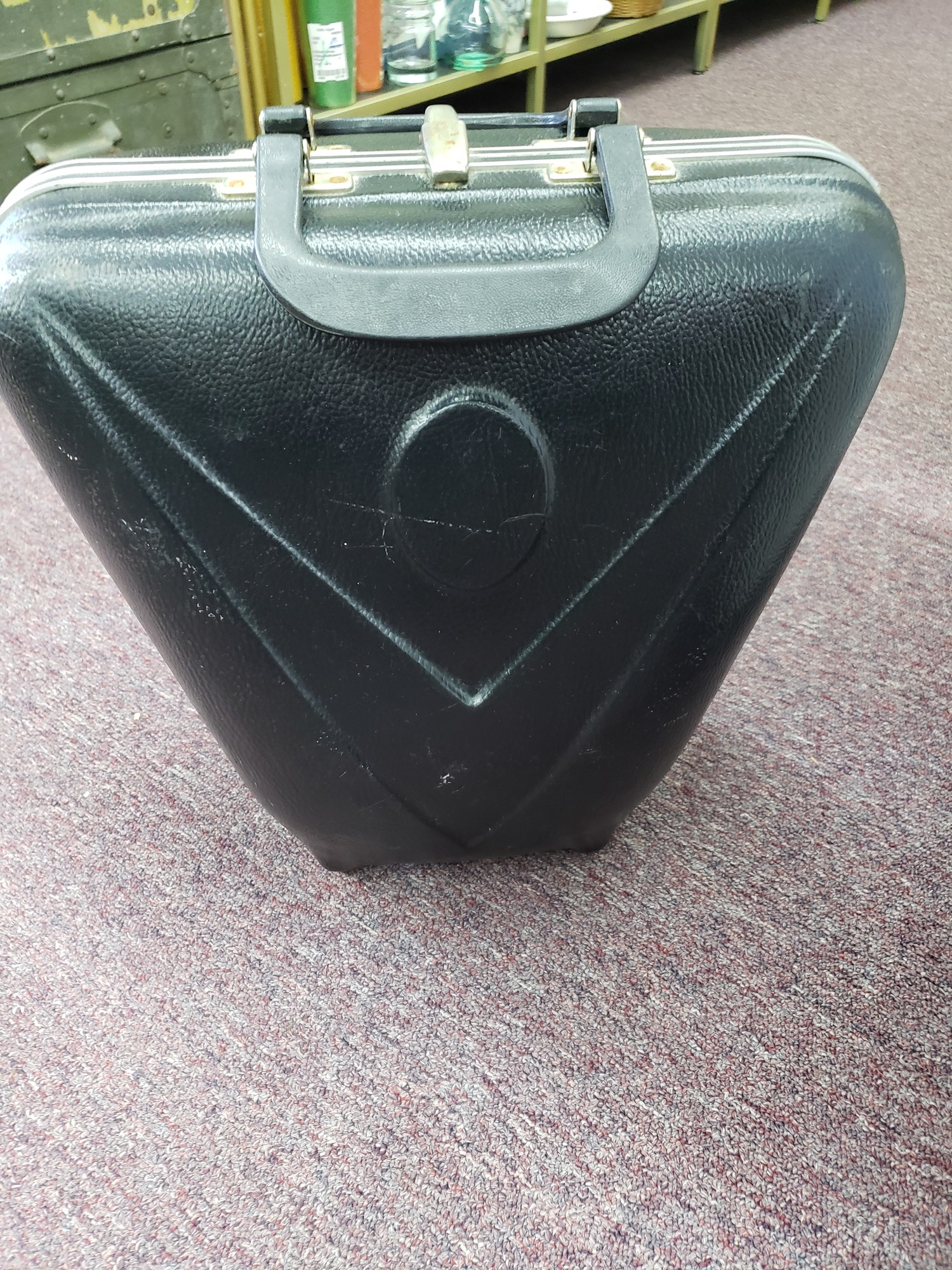 Vintage Brunswick Bowling Ball Bag Case Bag Gray 