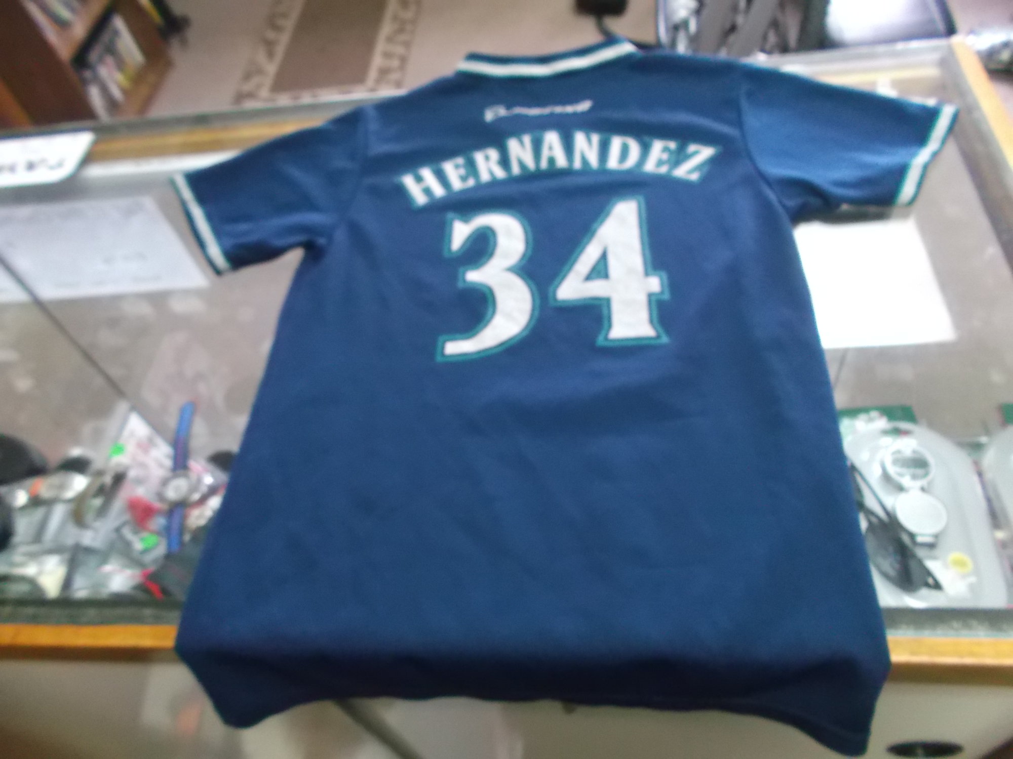 Mariners Hernandez Jersey  Recycled ActiveWear ~ FREE SHIPPING USA ONLY~