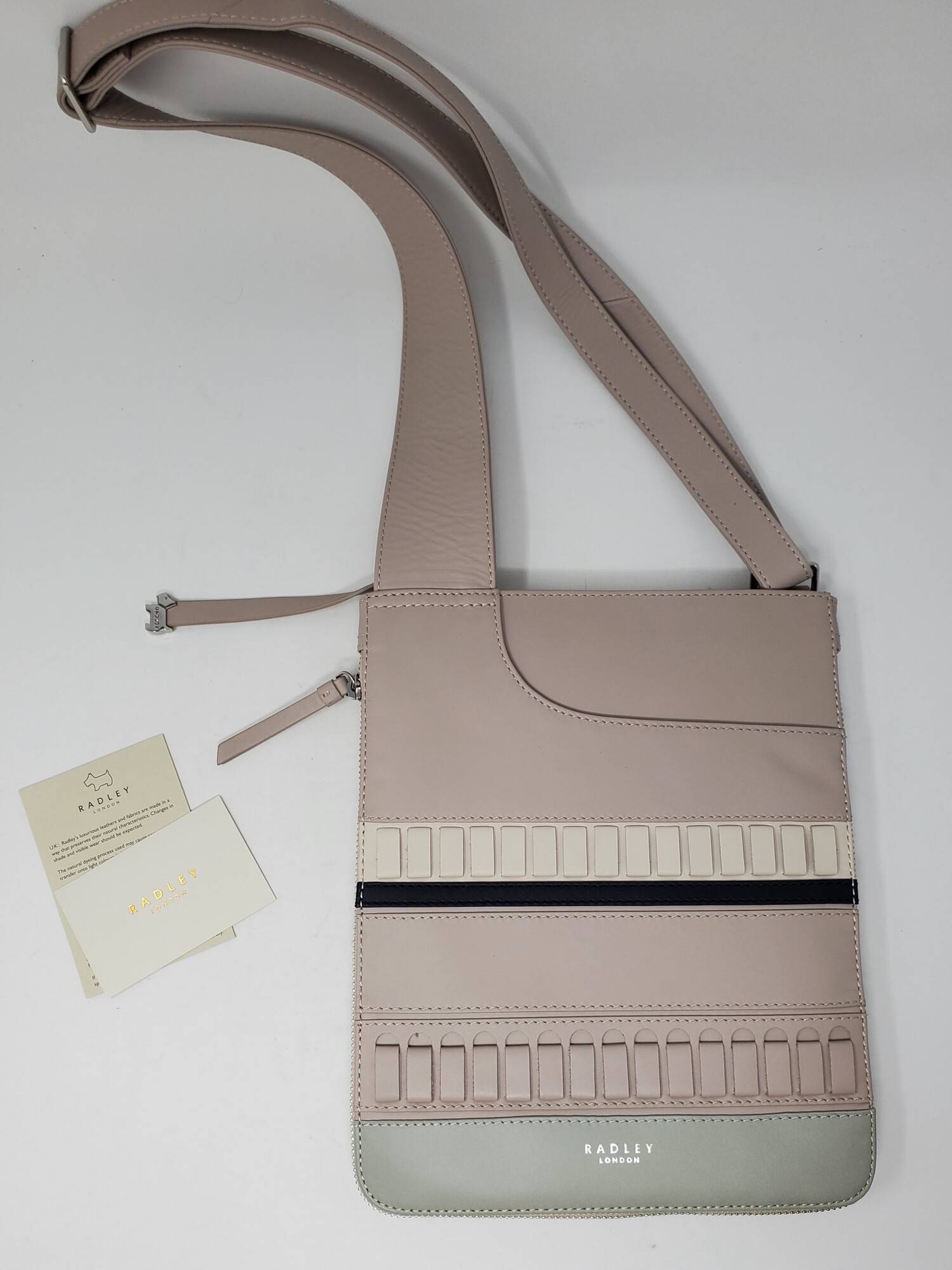 Radley London Women's Pockets Medium Leather Ziptop Crossbody Bag