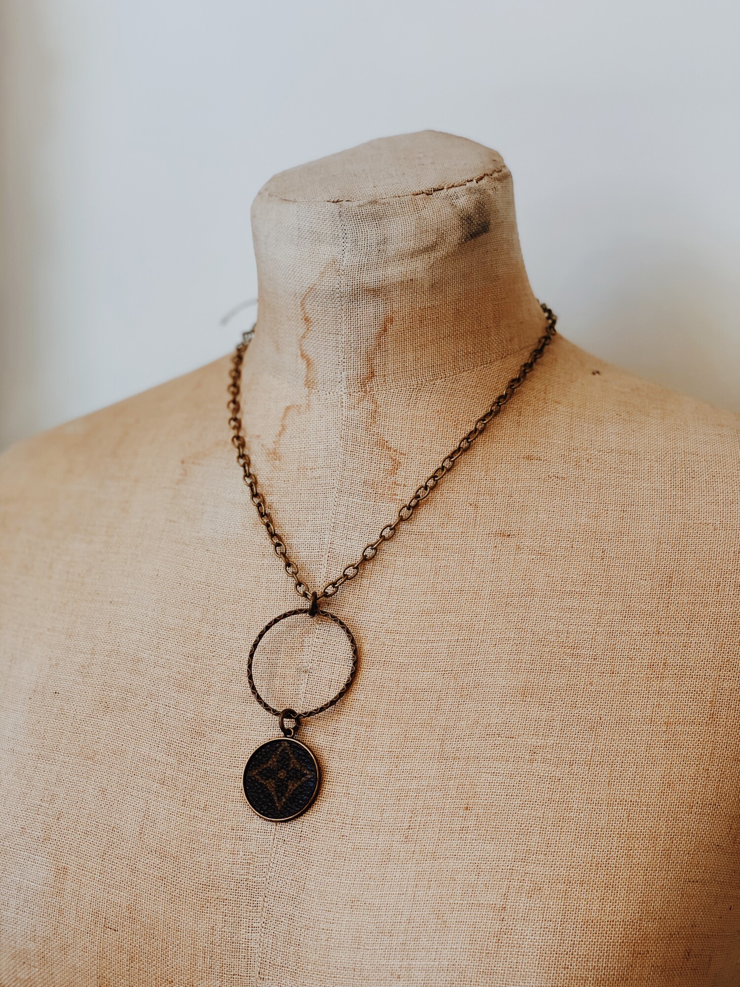 upcycled louis vuitton jewelry