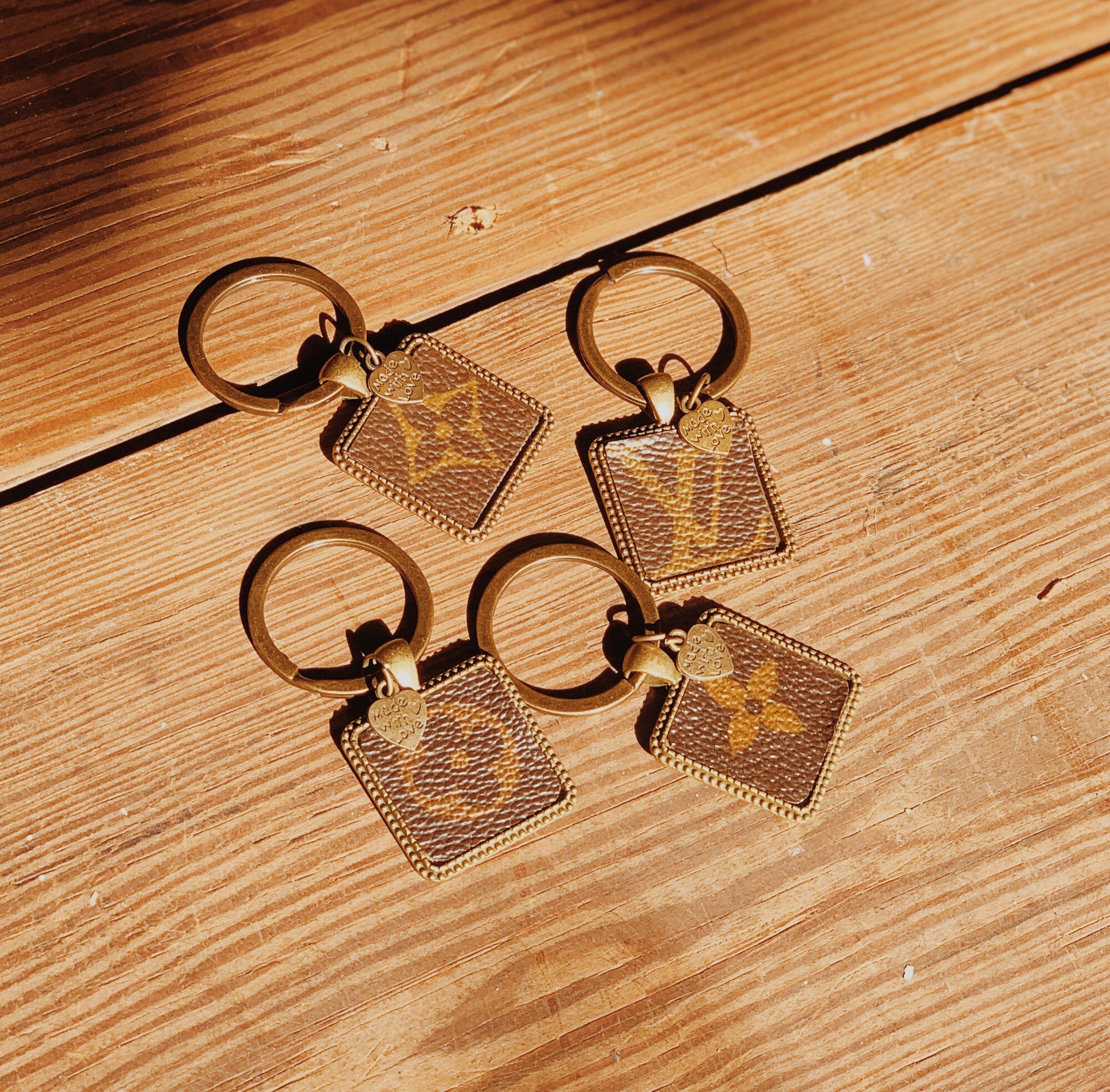 Louis Vuitton Keychain Upcycle 