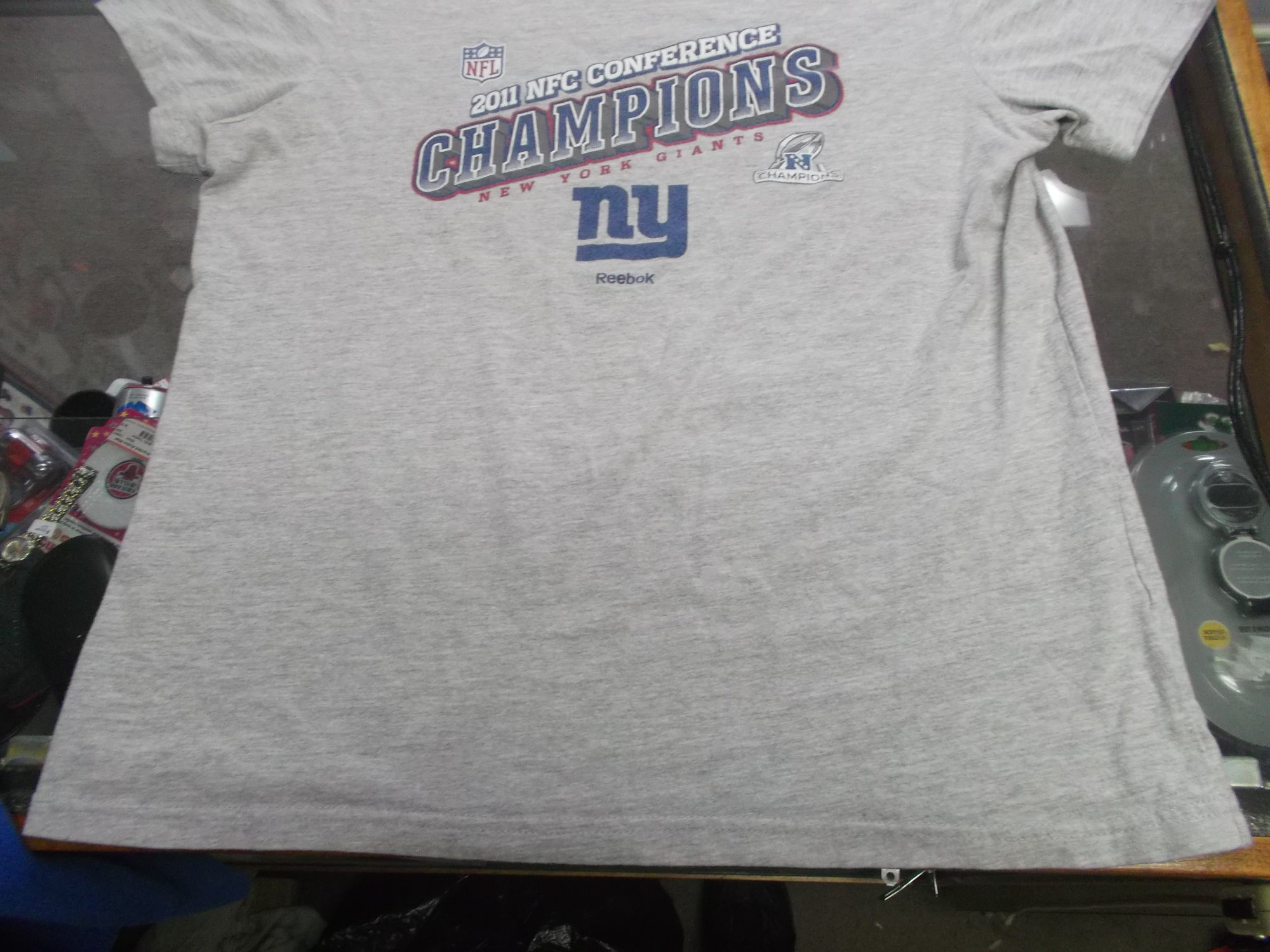 Reebok, Shirts, New York Giants 208 Division Champions