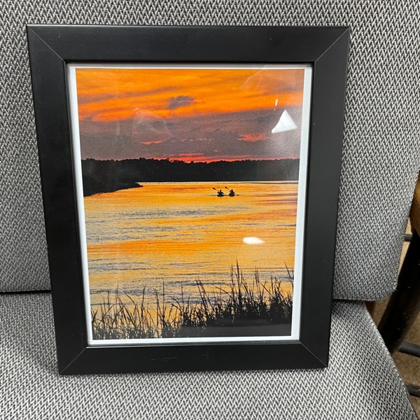 Kayak At Sunset Photo, Size: 10x12
