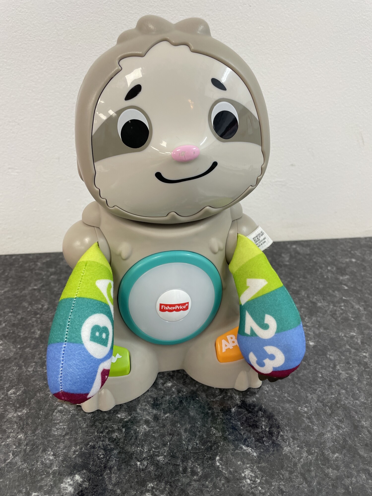 Fisher Price Sloth, Gray, Size: Sounds