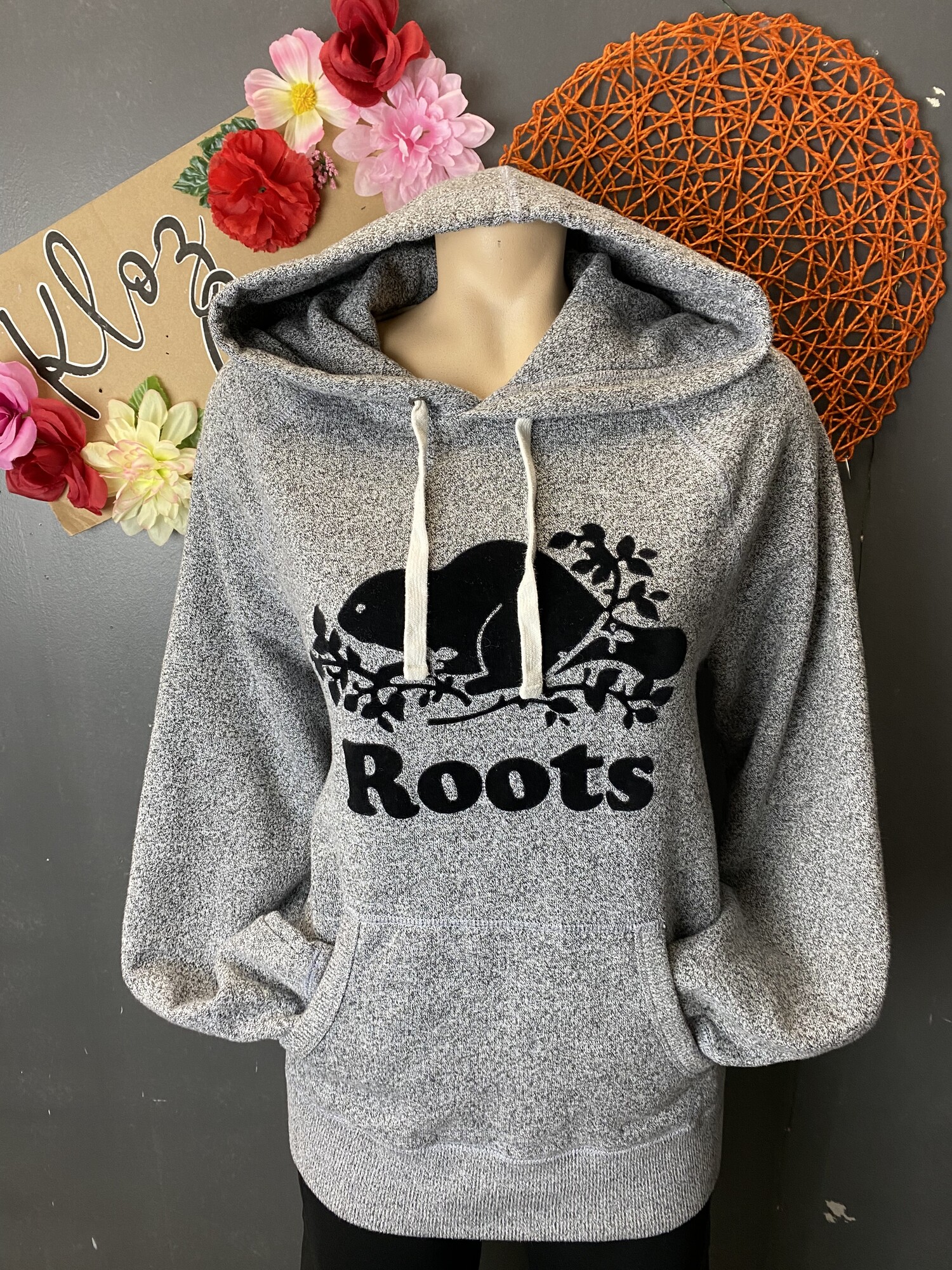 Roots Sweater, Grey, Size: M