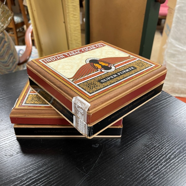 Indian Tabac Cigar Box Savannah Furniture Consignment
