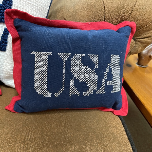 Mini USA Pillow, Size: 9x8