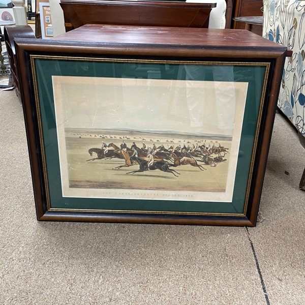 Antique The Cambridgeshire Stakes Print, Size: 30x24