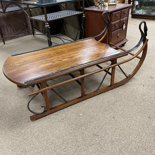 Sled Coffee Table, Size: 55x24x27