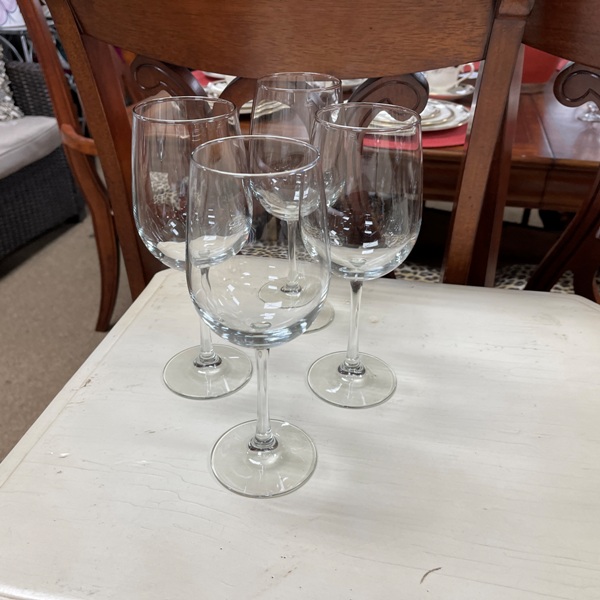 Wine Glasses, Set/4