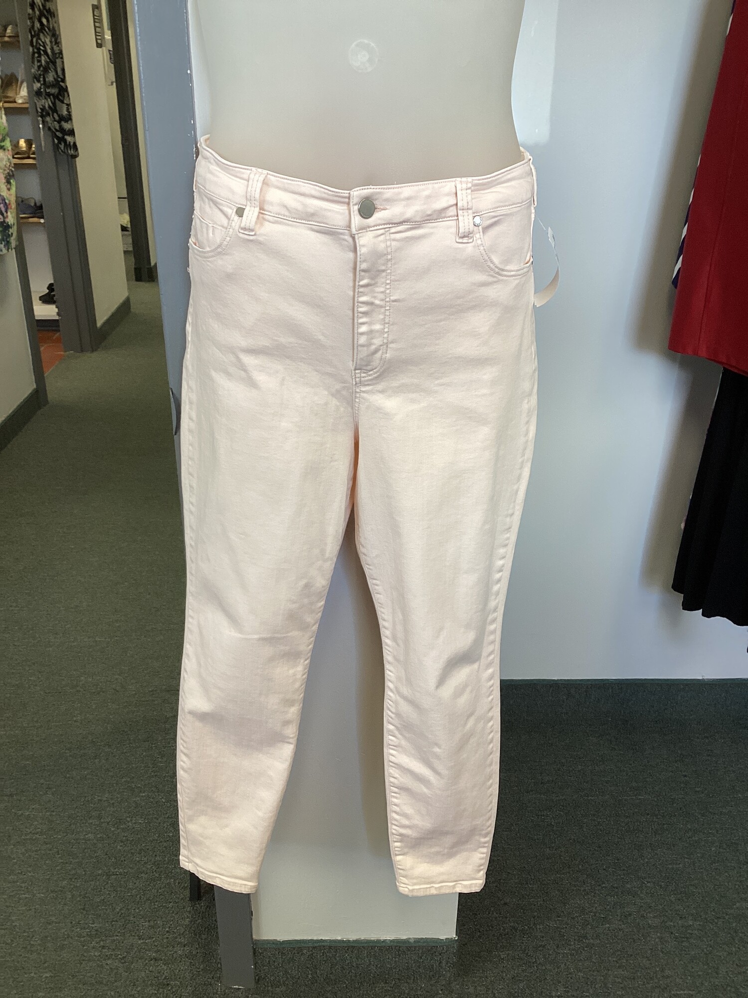 Jeans, Lt Pink, Size: 16 Lrg