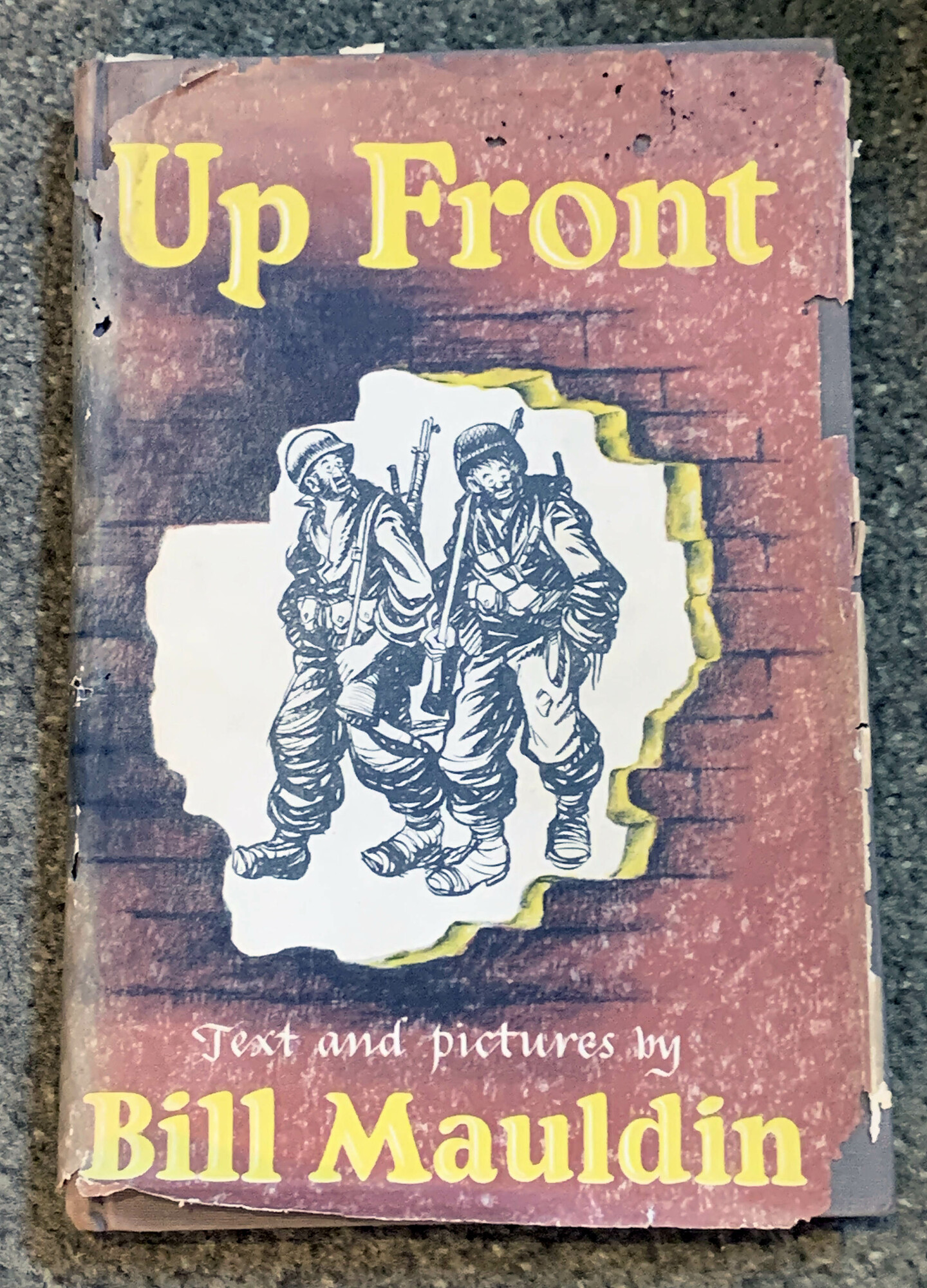 Up Front Bill Mauldin 1945 - $20.
