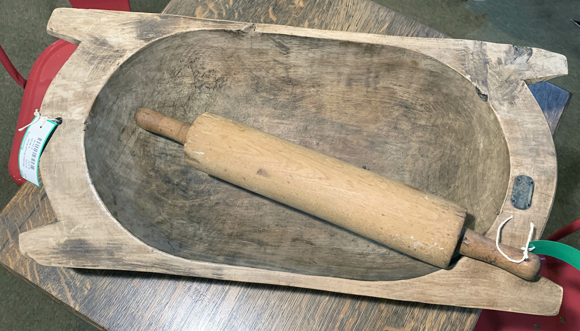 Lg Vintage Wooden Rolling Pin - $22.50