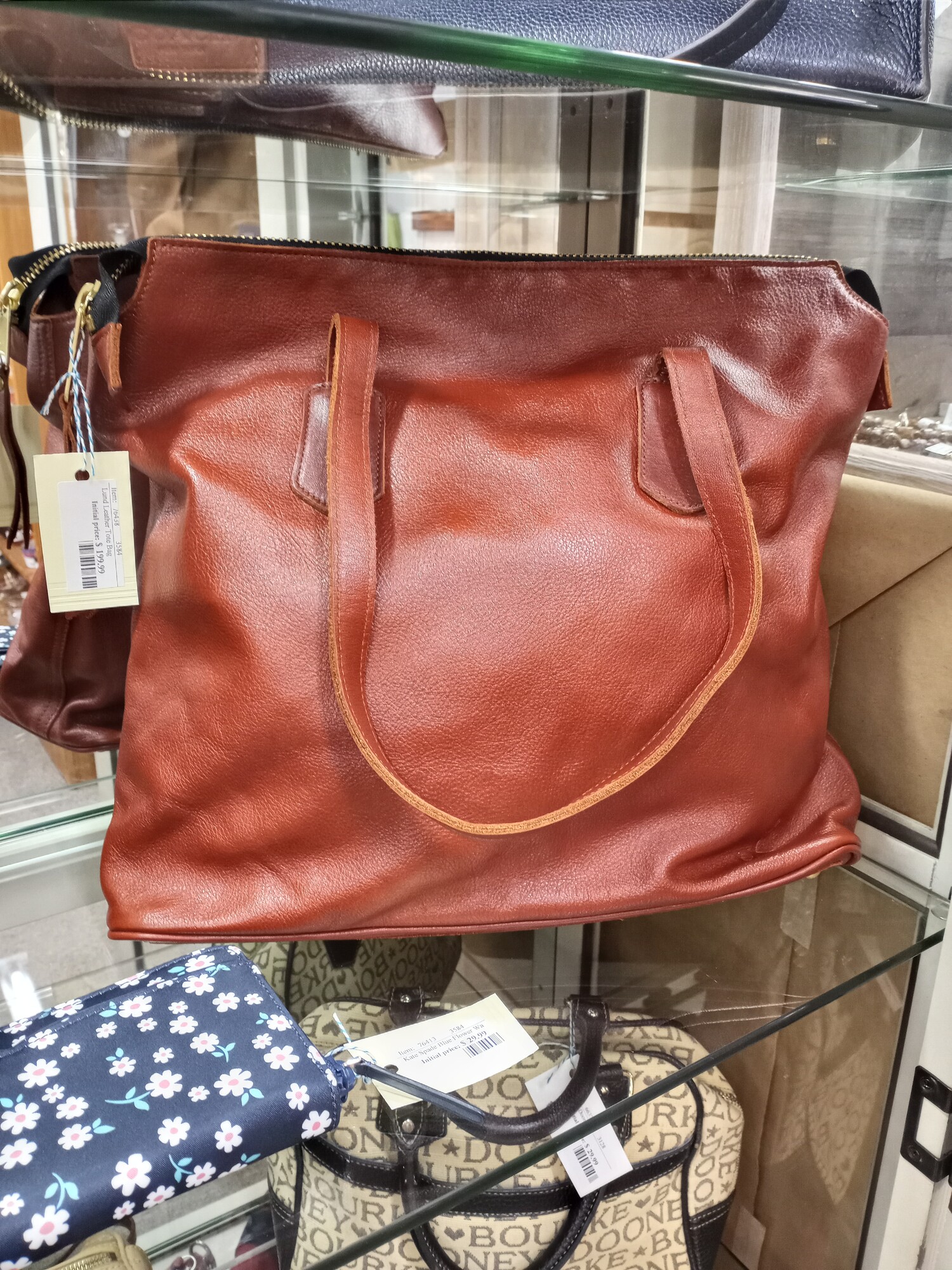 Lund Leather Tote Bag