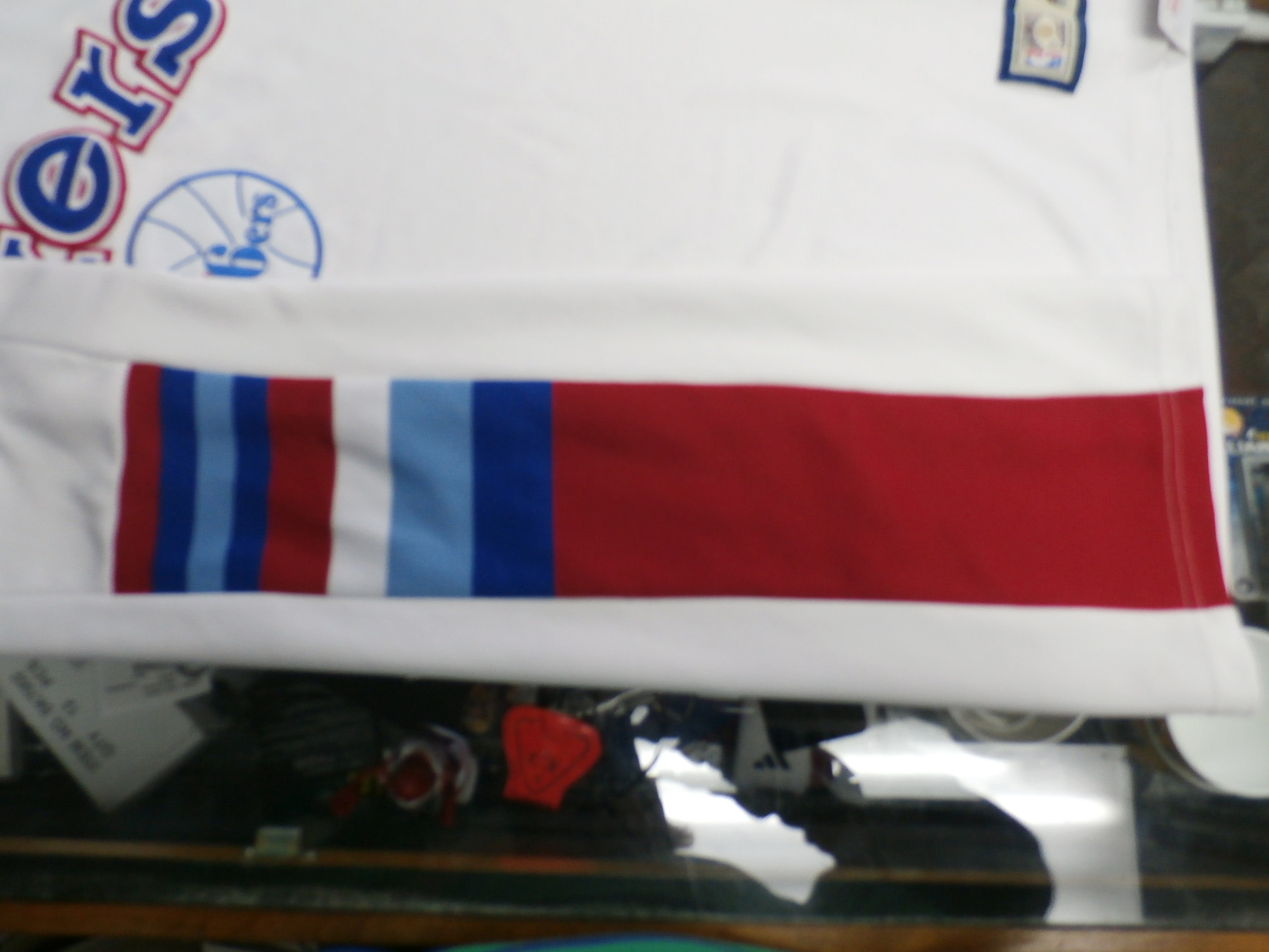 Majestic 76ers Jersey  Recycled ActiveWear ~ FREE SHIPPING USA ONLY~