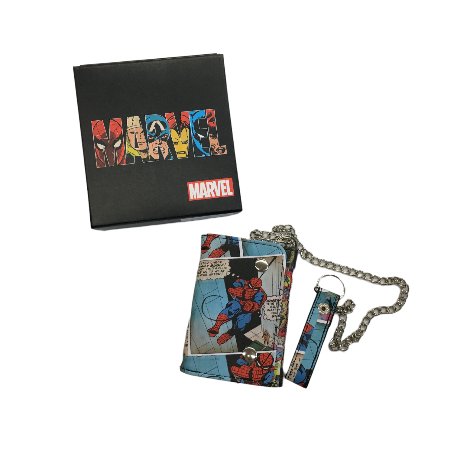 Wallet W/Chain (Spiderman | Pipsqueak Resale Boutique