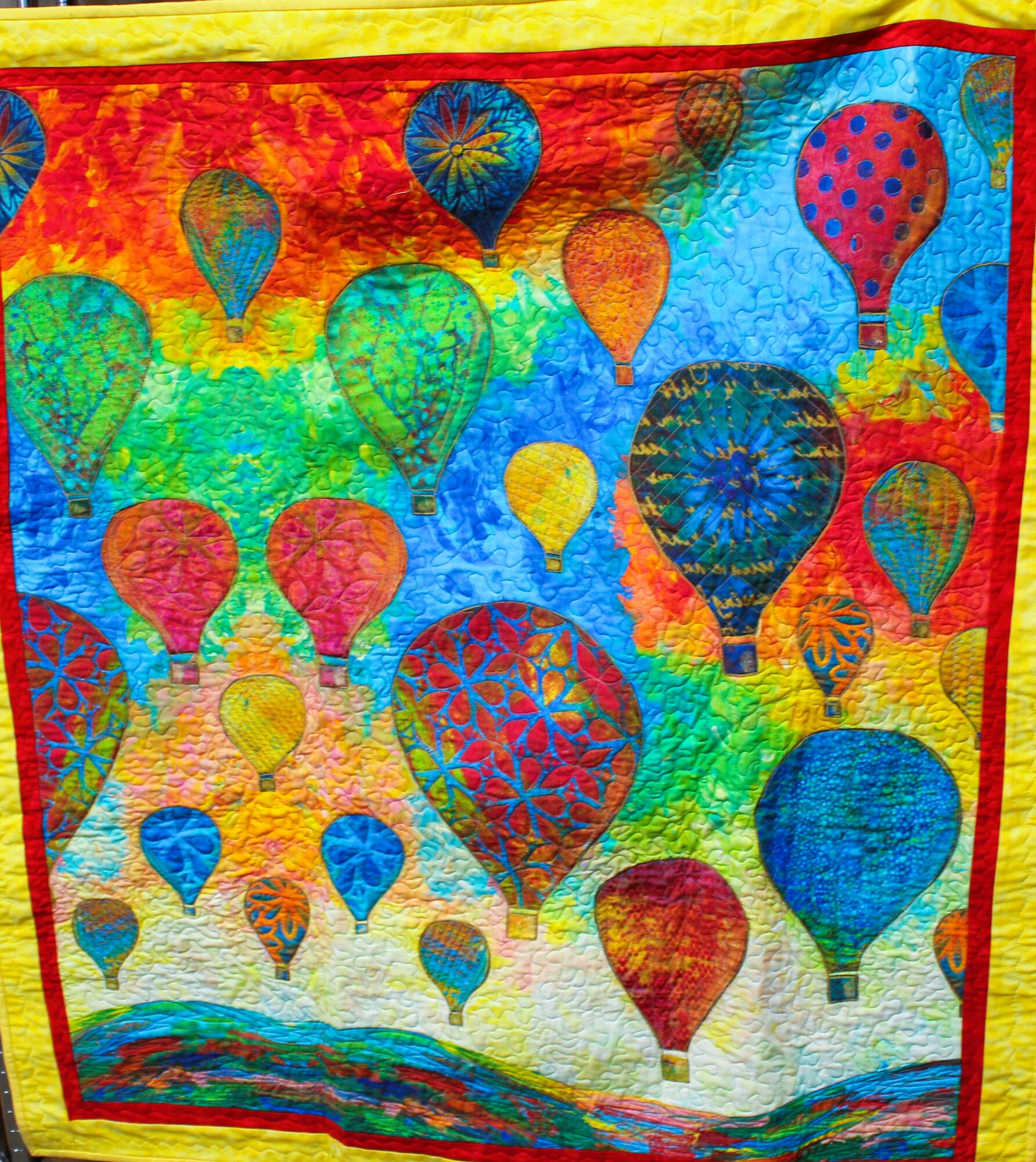 BalloonsInTheSky, Multi, Size: 42 X 47
