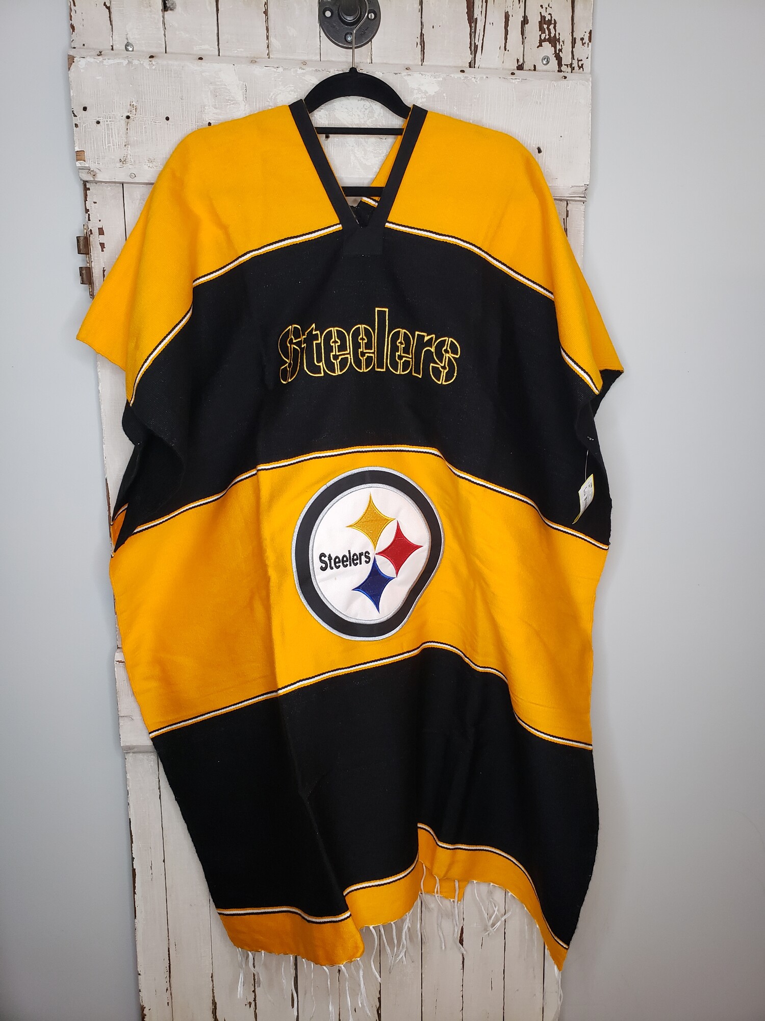 Steelers Poncho, Size: One Size