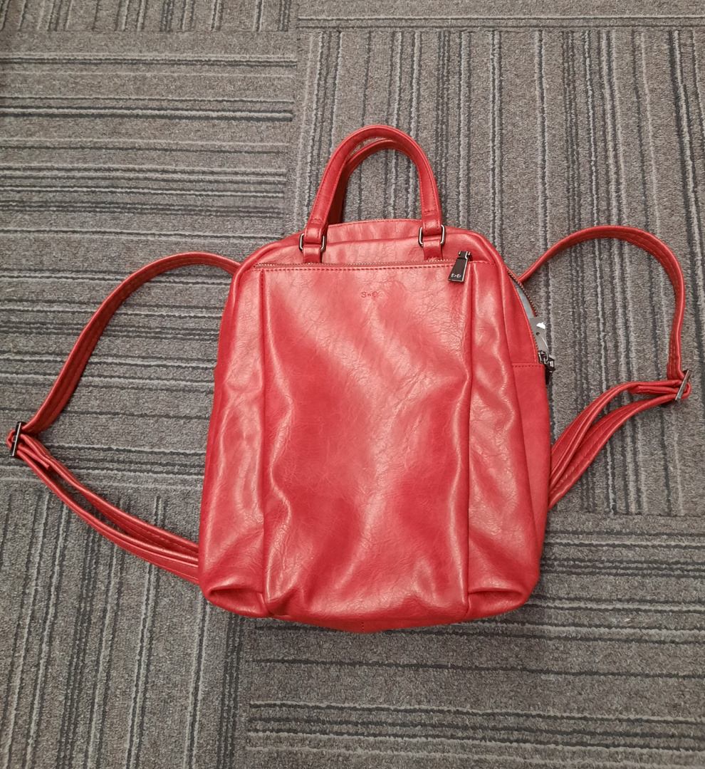 Brand New Backpack, Red, Size: 11 x 14 x 3.5