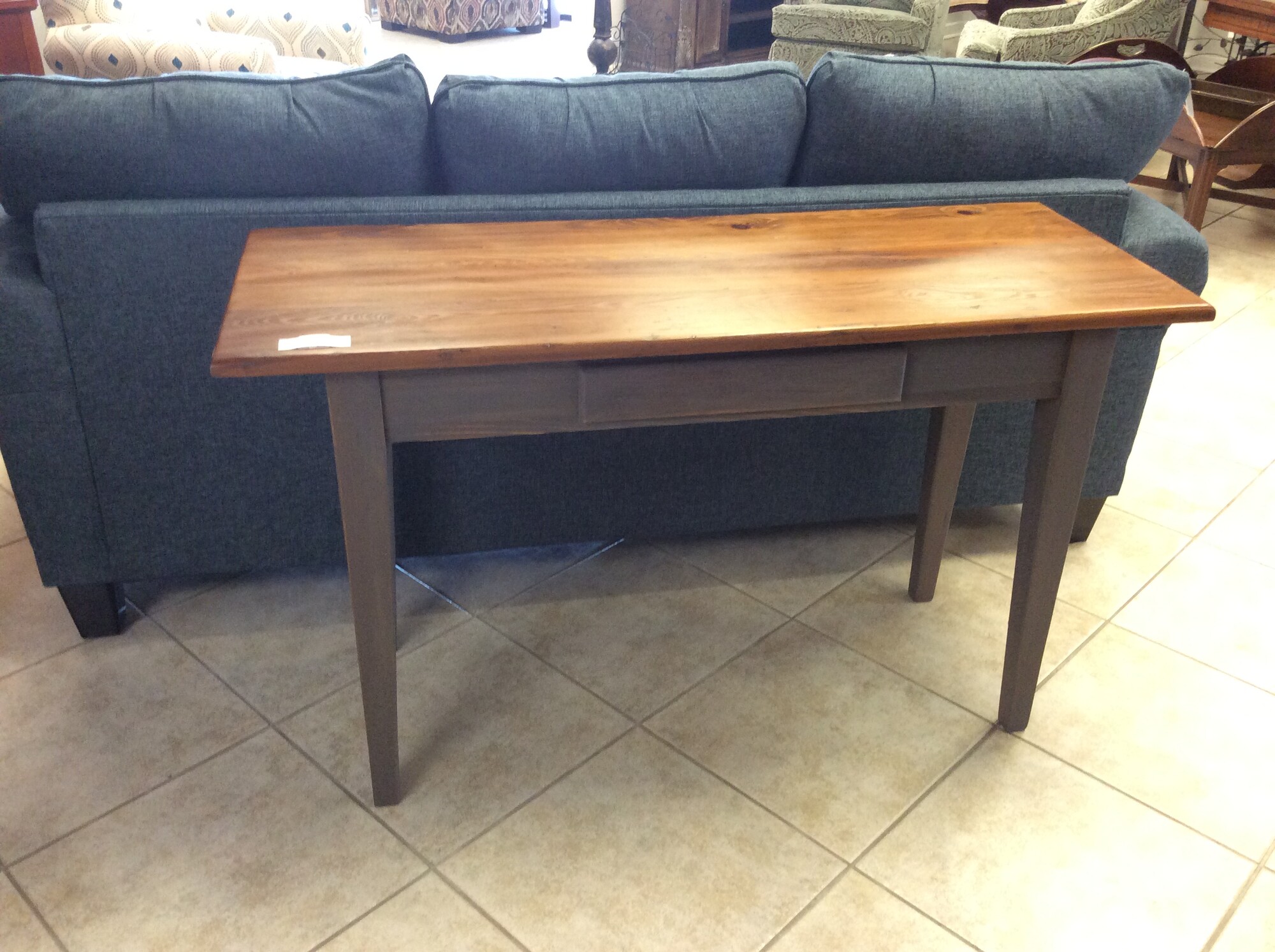 This is a beautiful, hand made, Cypress Desk with 1 drawer.