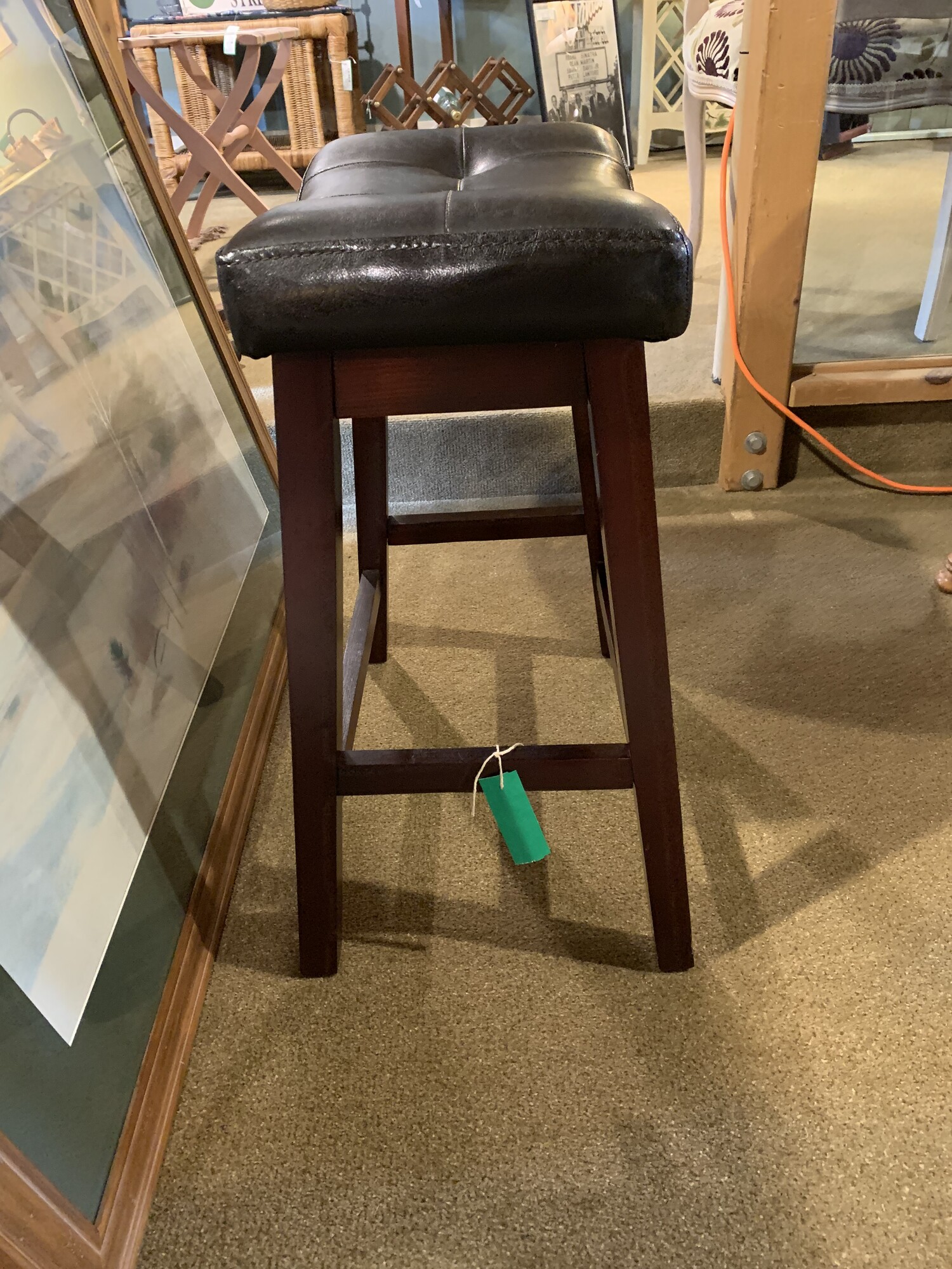 Saddleback Stool Boomerang Used Furniture & Funky Stuff