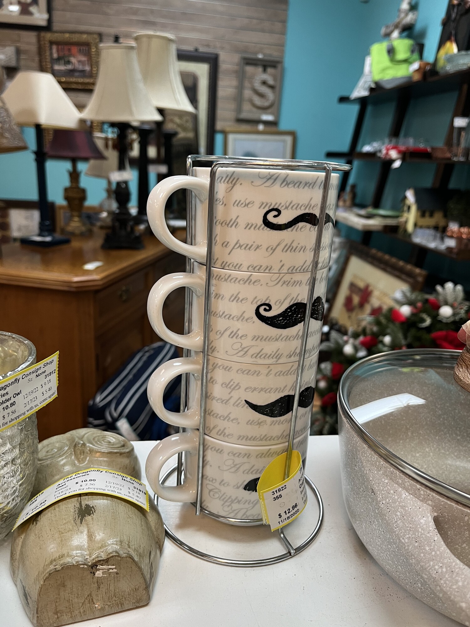Cups Coffe Mustaches