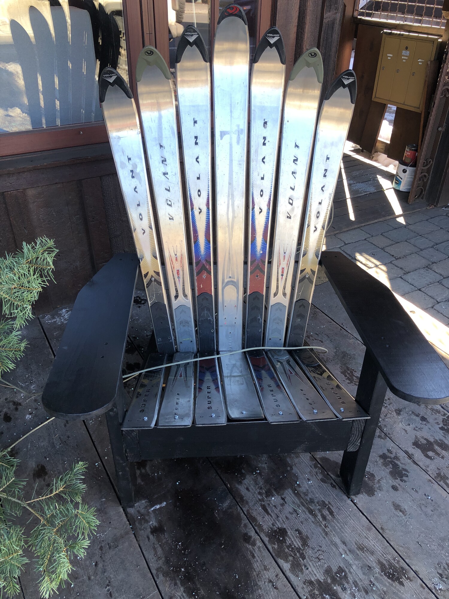 Volant Ski Chair Mountain Living Home Consignment