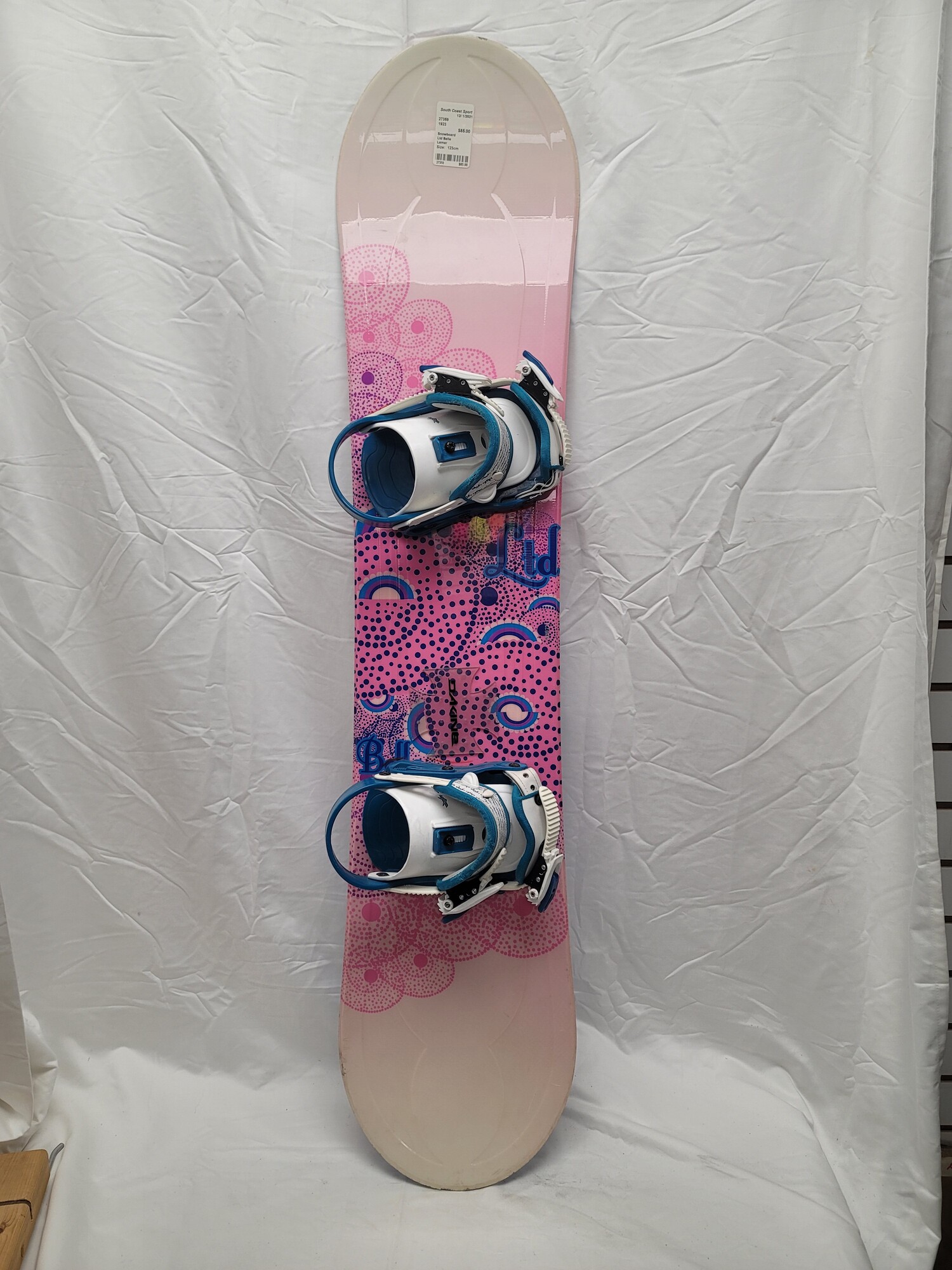 Ltd Belle snowboard with Lamar bindings, Size: 123cm