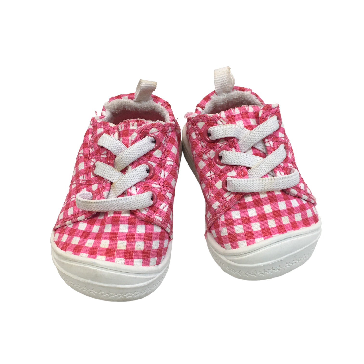 Shoes (Pink/Plaid)  Pipsqueak Resale Boutique