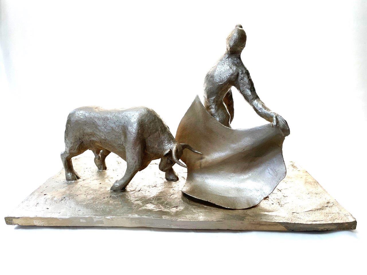Matador & Bull
Clay Sculpture
William Mulligan
9 X 15 X 7.5
Painted stoneware
